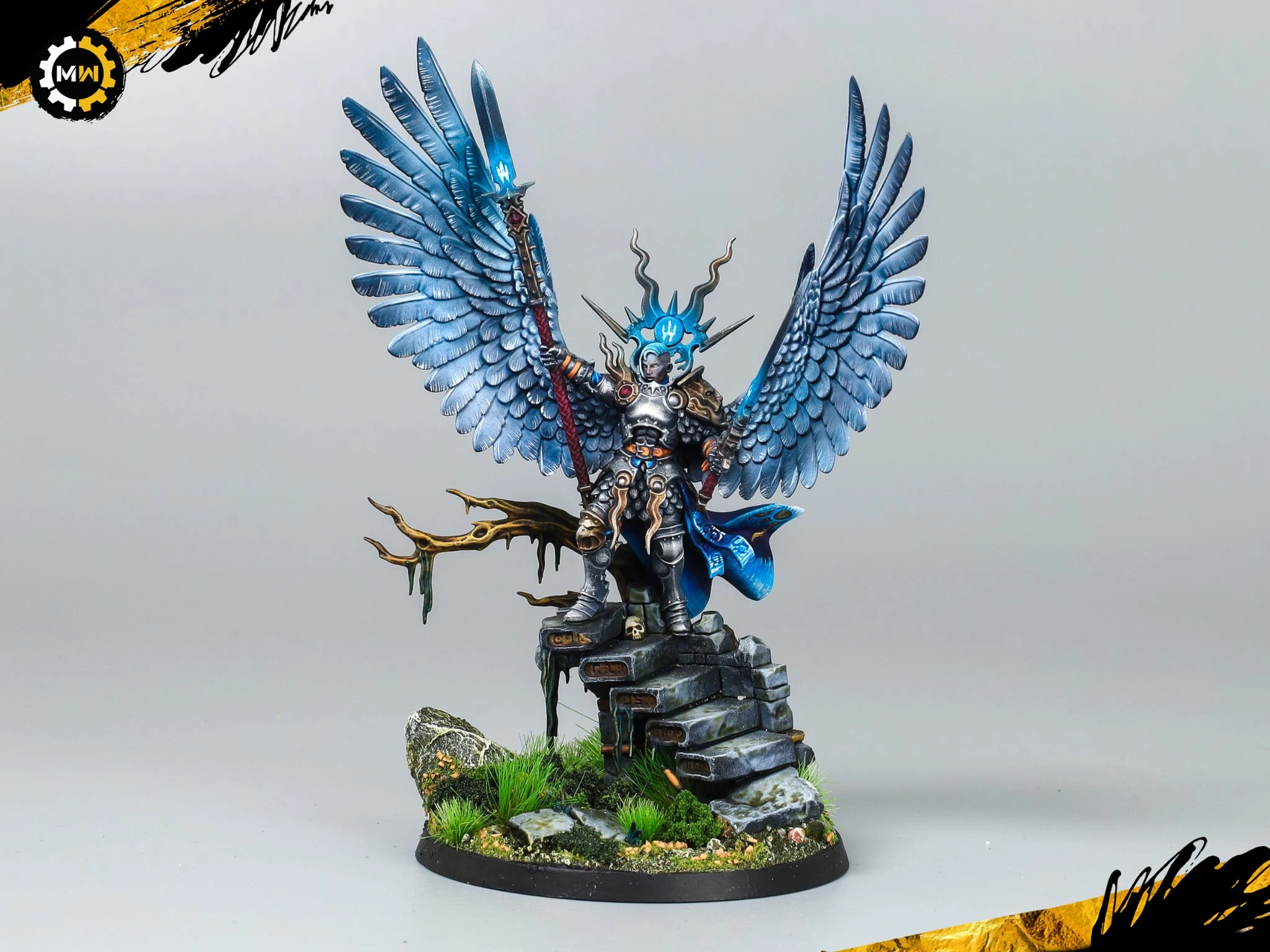 Silver and Blue Paint Scheme Stormcast Eternals