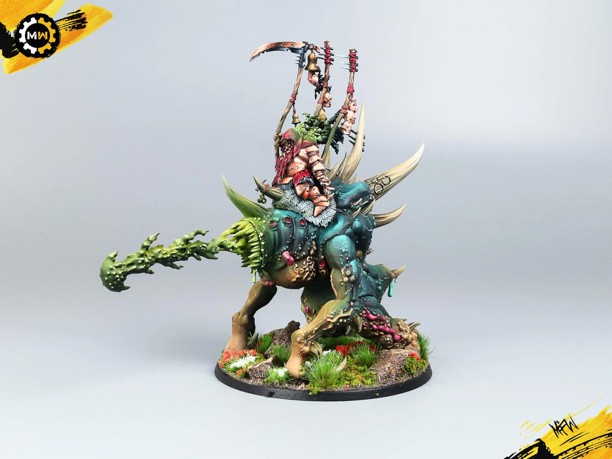 Display Level Maggotkin of Nurgle Showcase
