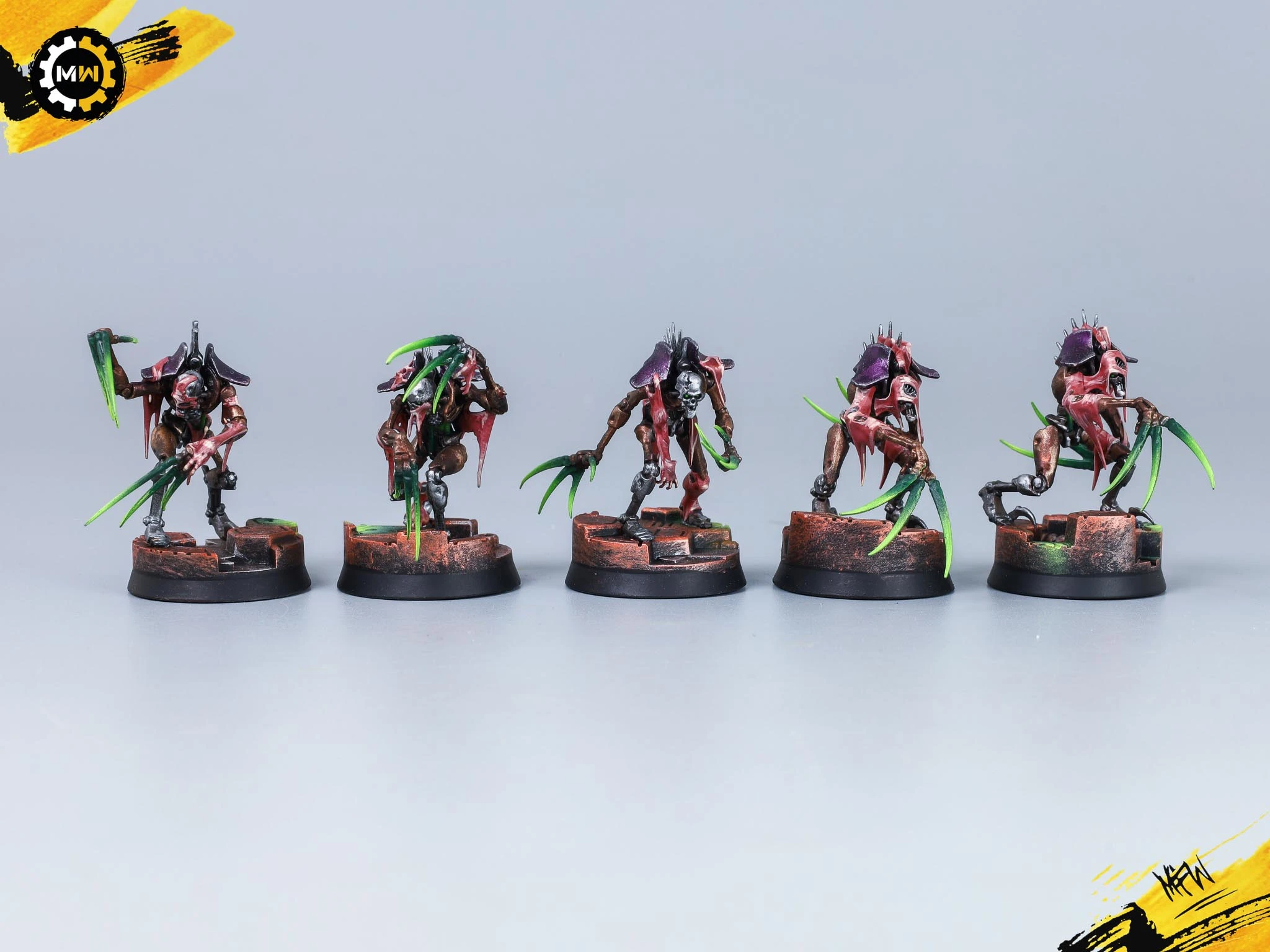 Custom Violet Necron Army