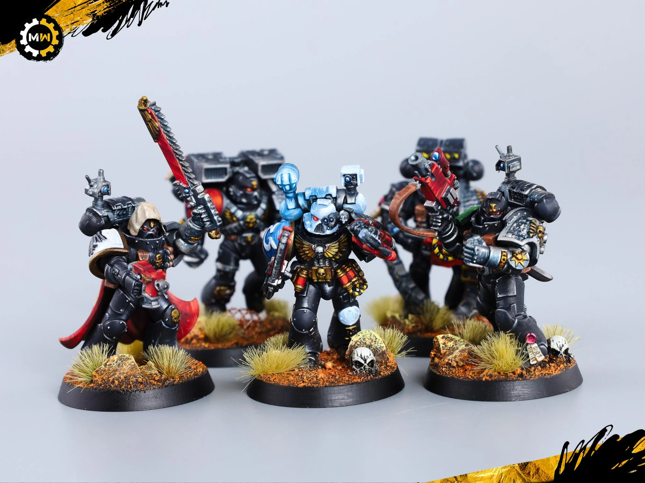 Custom Deathwatch Army & Corvus Blackstar