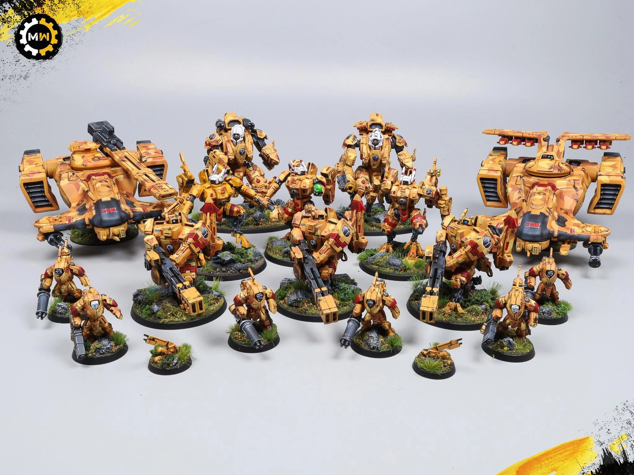 Desert Camo T'au Empire Army