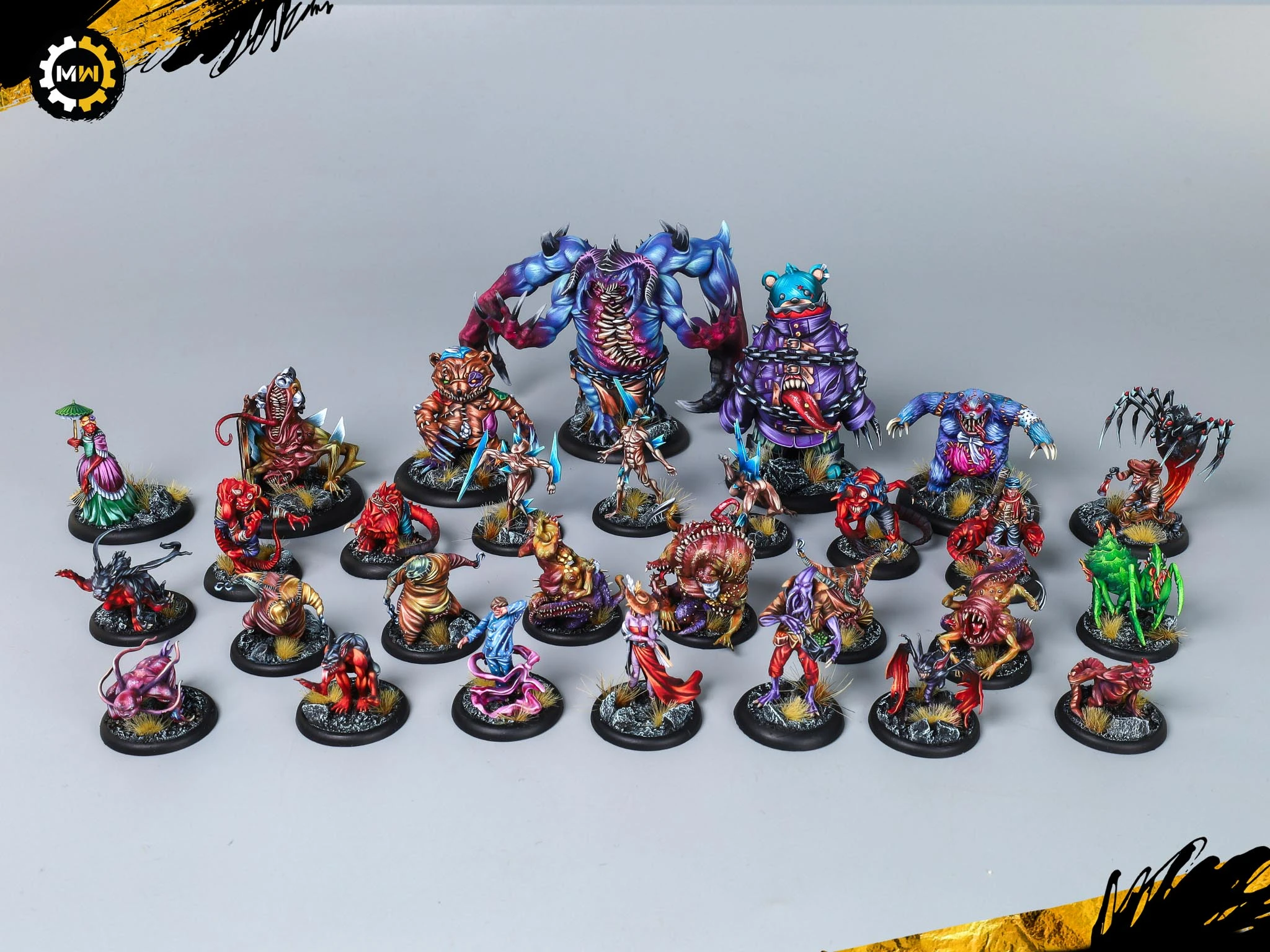 Malifaux The Dreamer Crew - Display Level Showcase