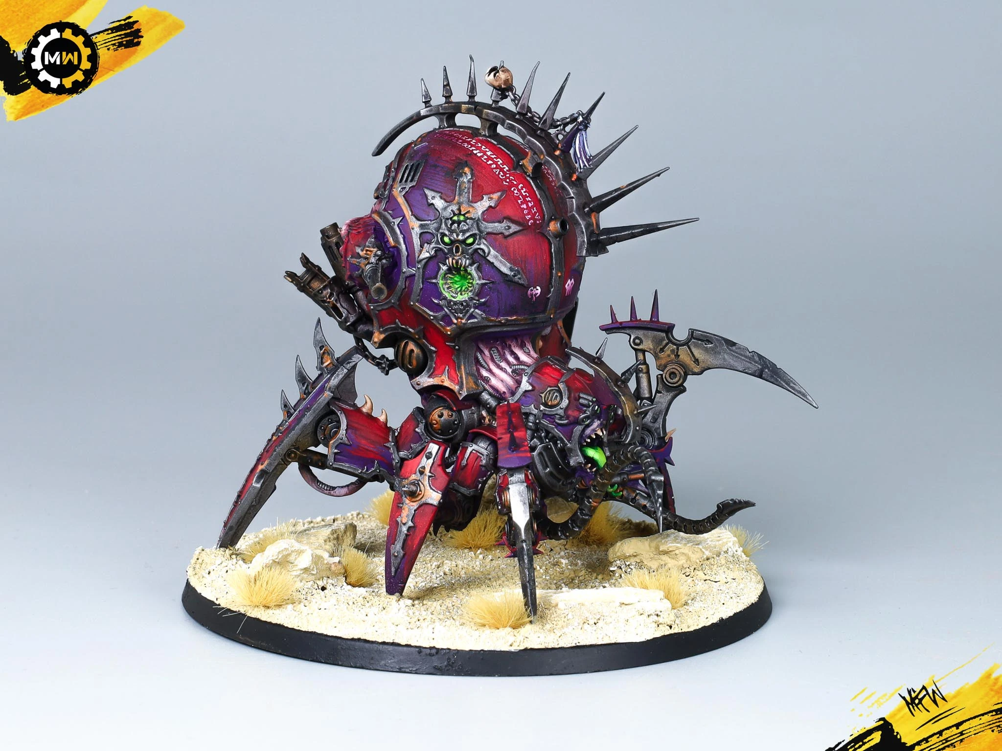 243-Model Magenta Word Bearers Army