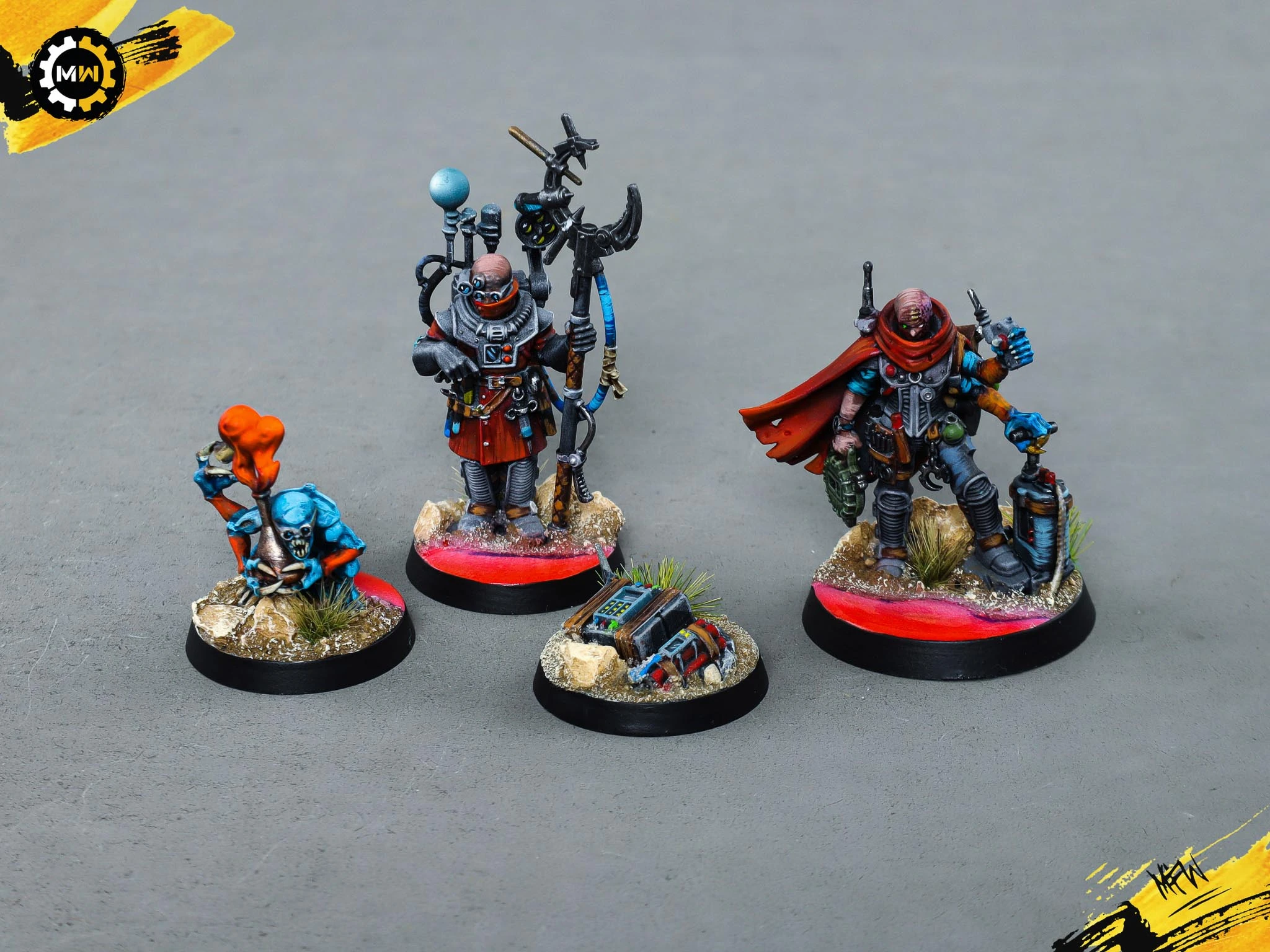 Painted Genestealer Cults Army