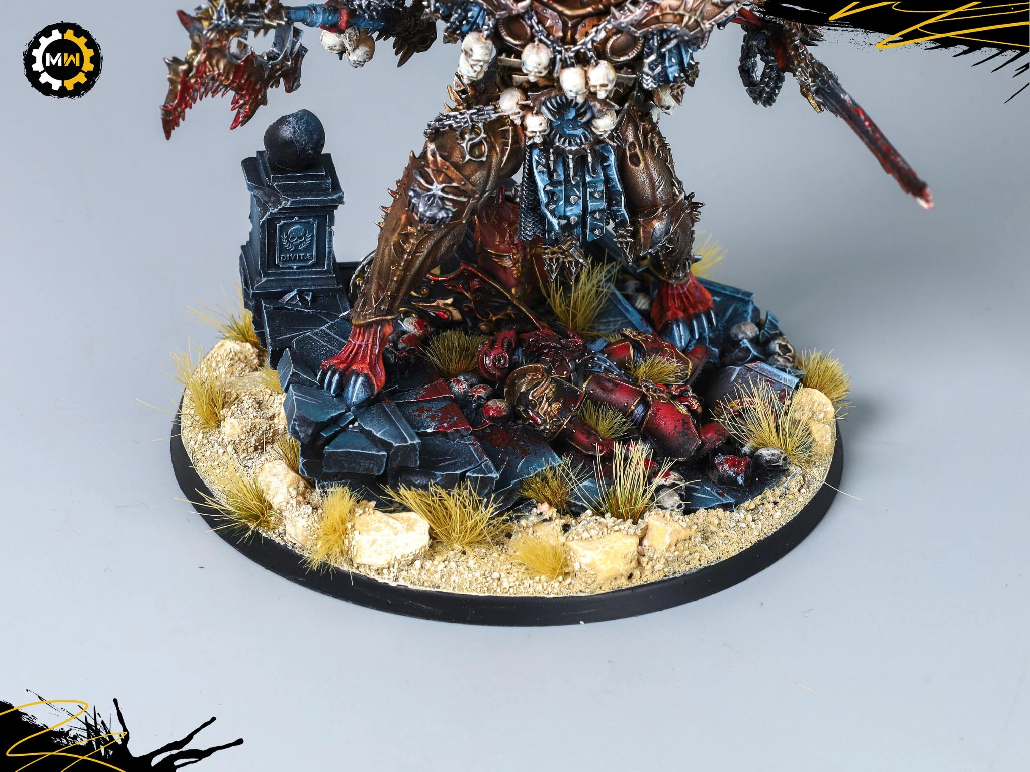 Angron Transfigured - Painted Horus Heresy Miniature