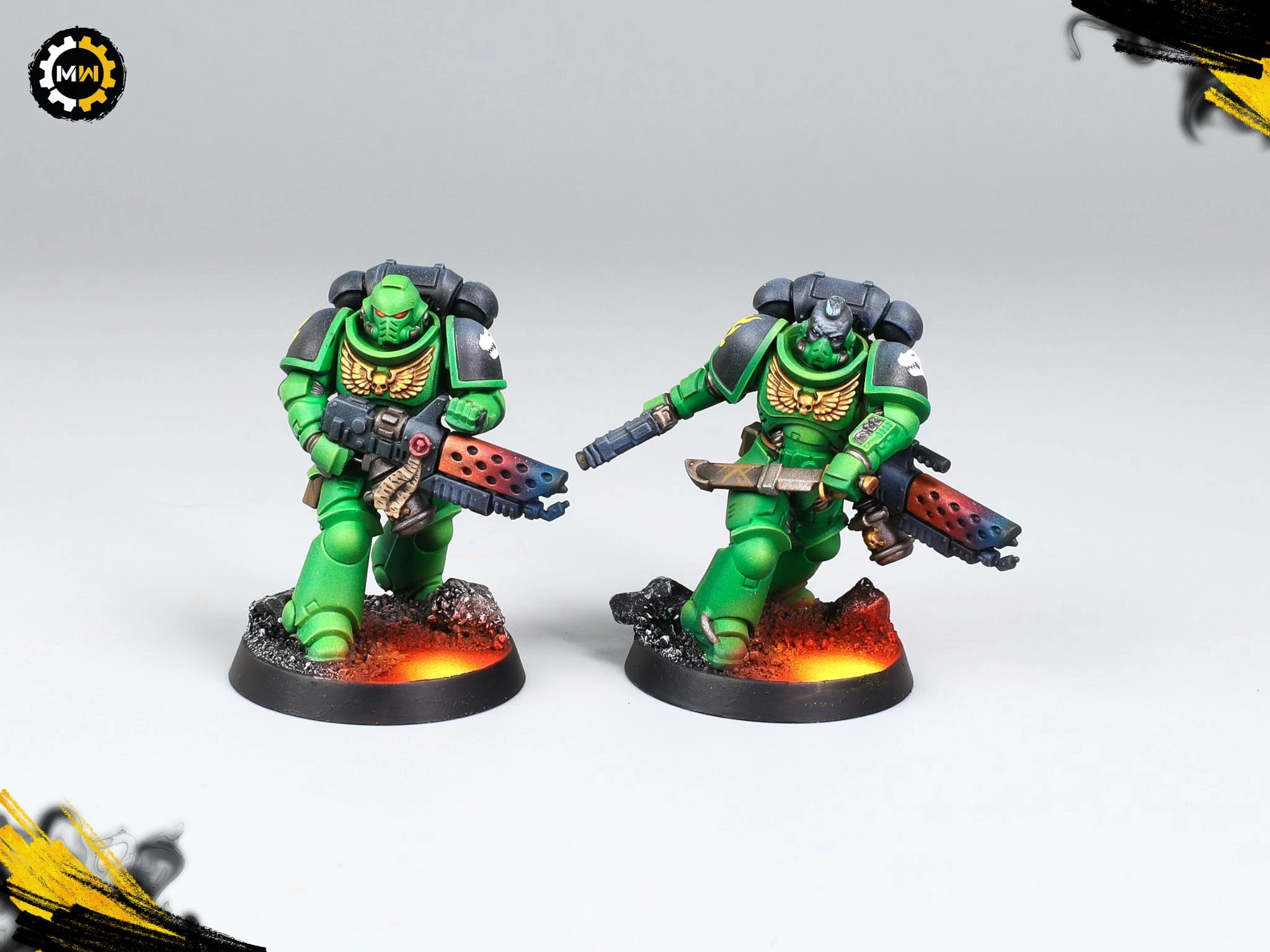 Painted Salamanders Combat Patrol
