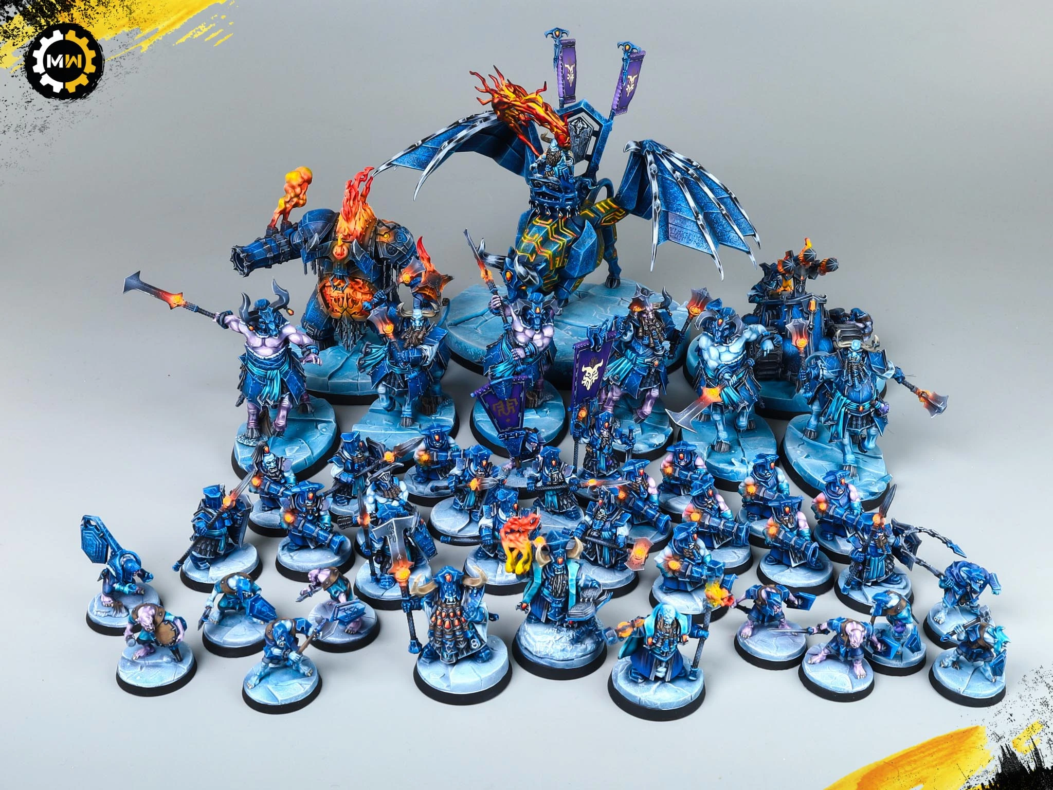 Custom Frozen Helsmiths of Hashut