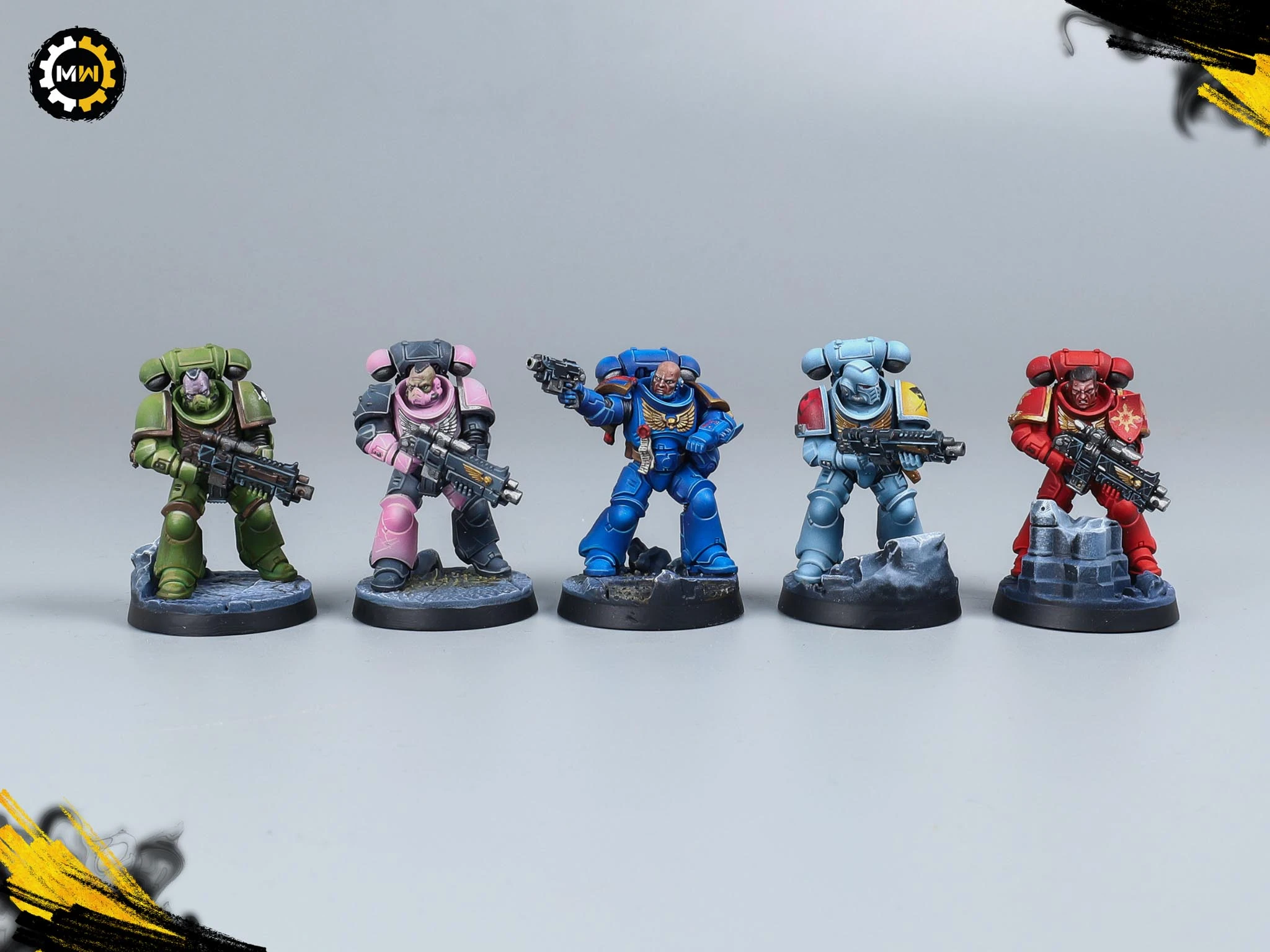 Every Space Marine Legion Painted