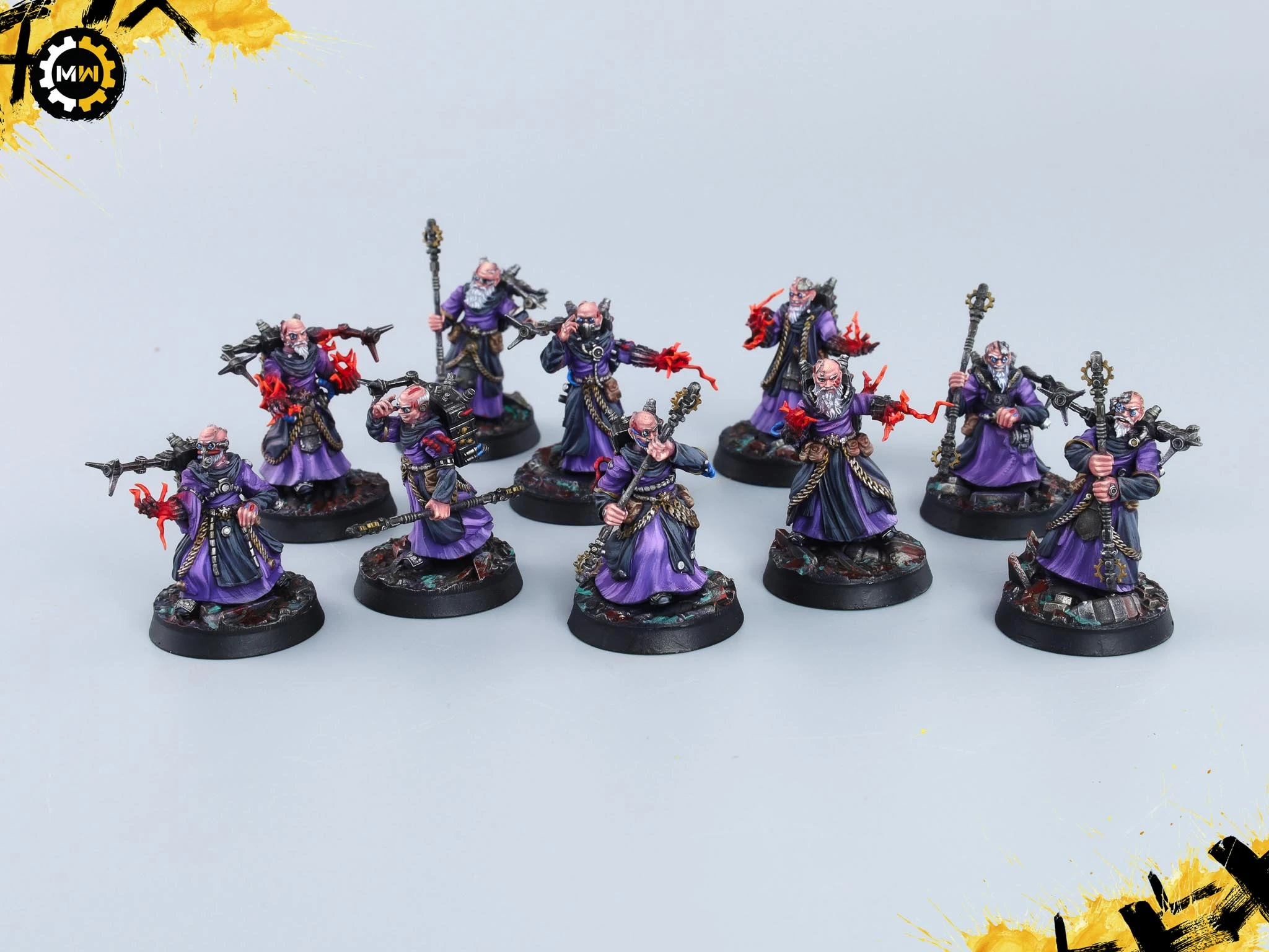 Dark Mechanicum Custom Miniatures Army