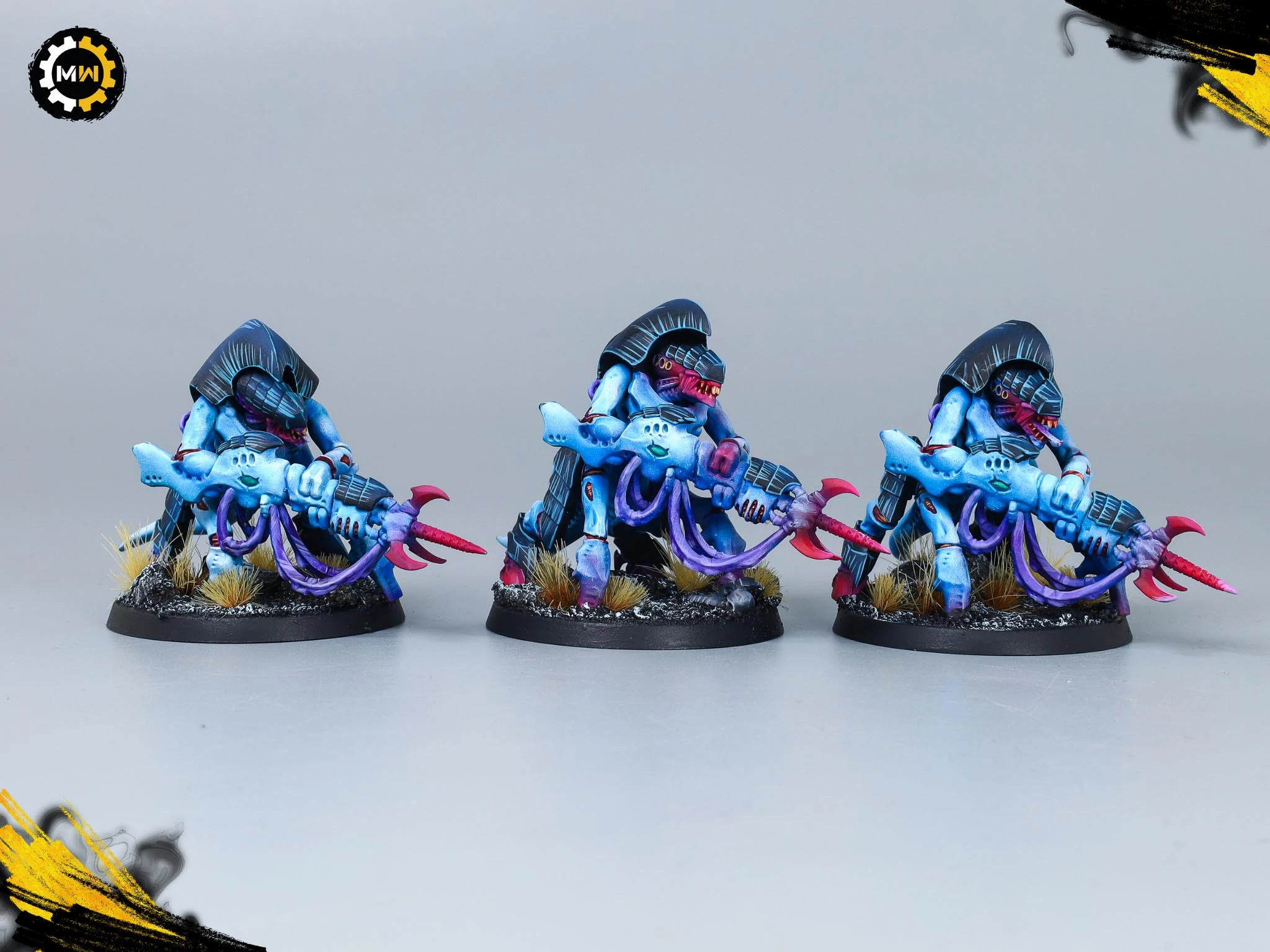 Icy Tyranid Hive Fleet Patrol Showcase