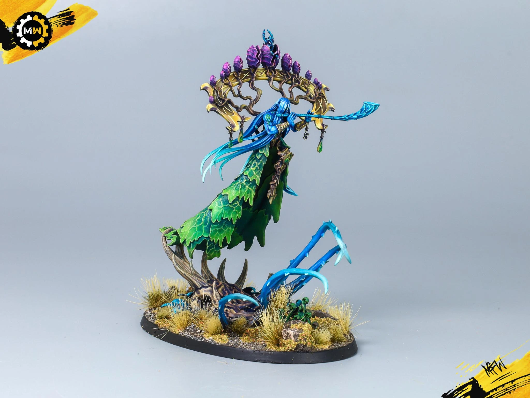 Custom Bioluminescent Sylvaneth Army