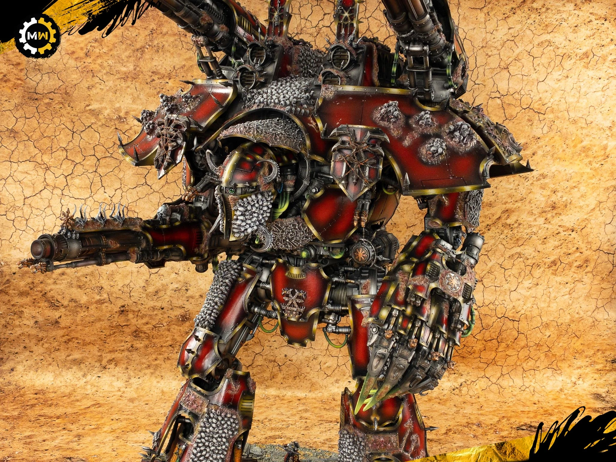 Custom Khorne Warlord Titan