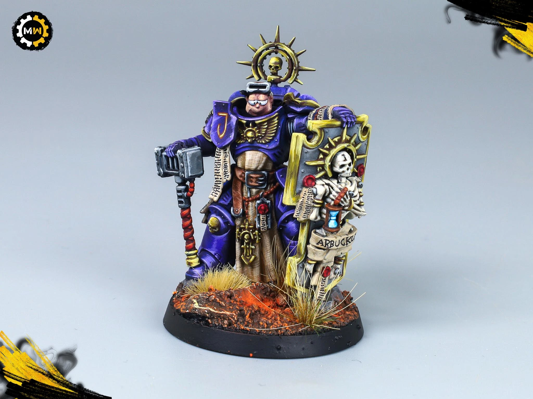 Custom Garfield Space Marine Kill Team 