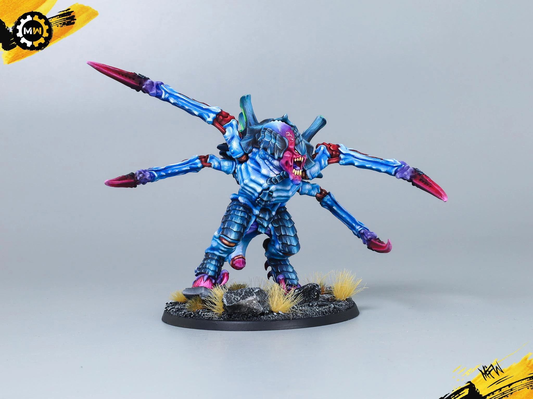 Icy Tyranid Hive Fleet Patrol Showcase