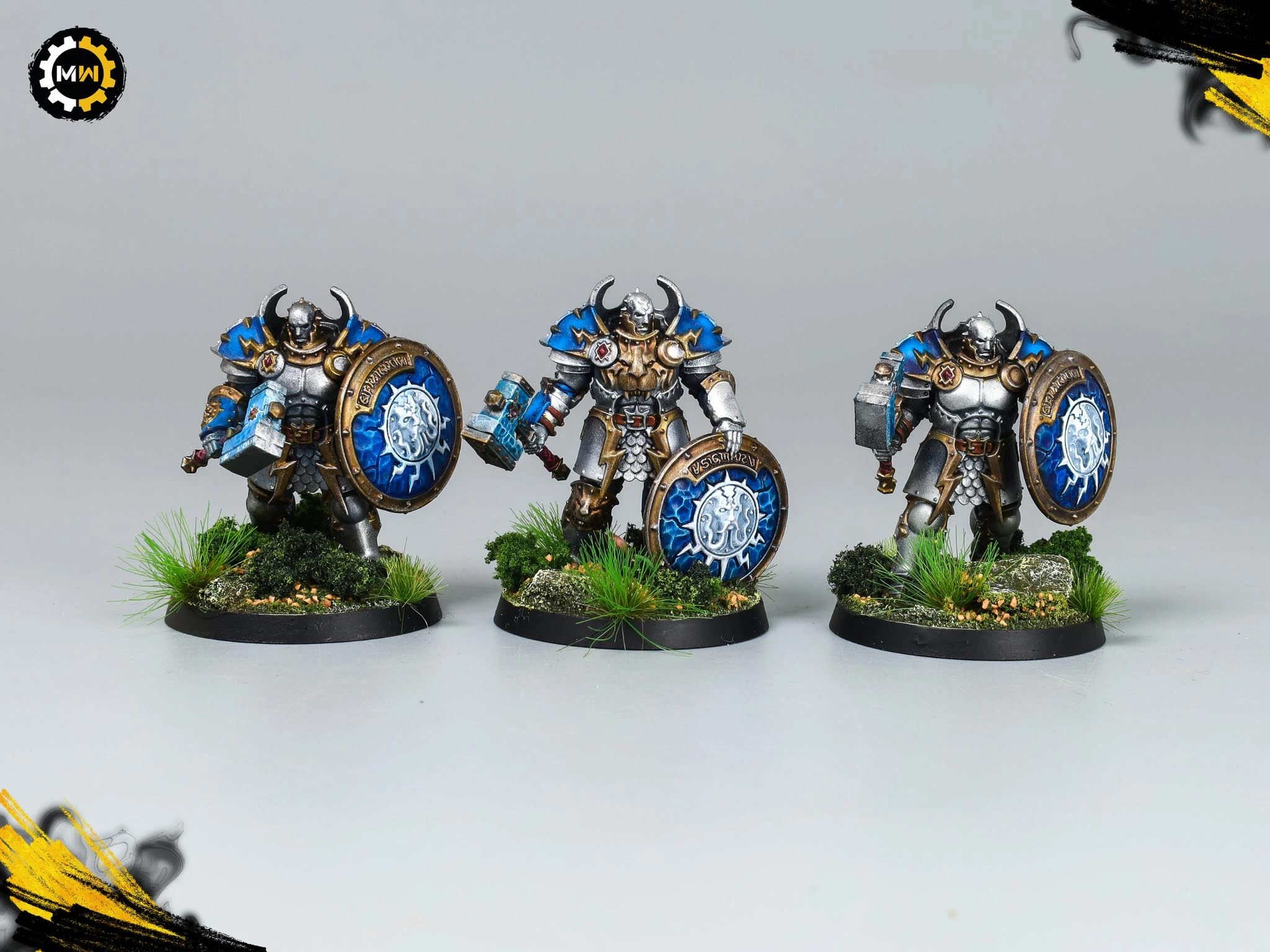 Silver and Blue Paint Scheme Stormcast Eternals