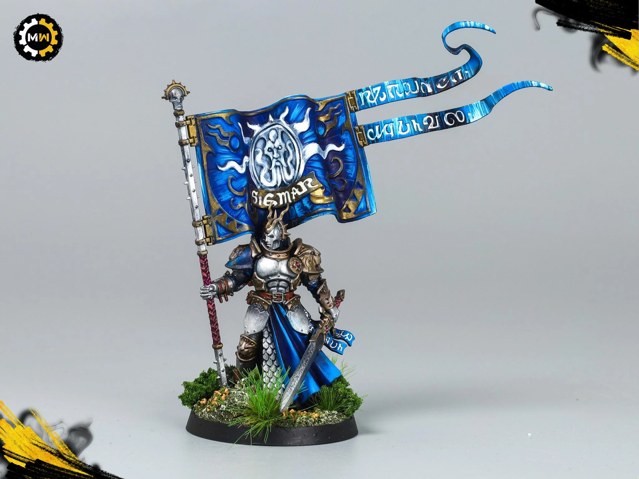 Silver and Blue Paint Scheme Stormcast Eternals