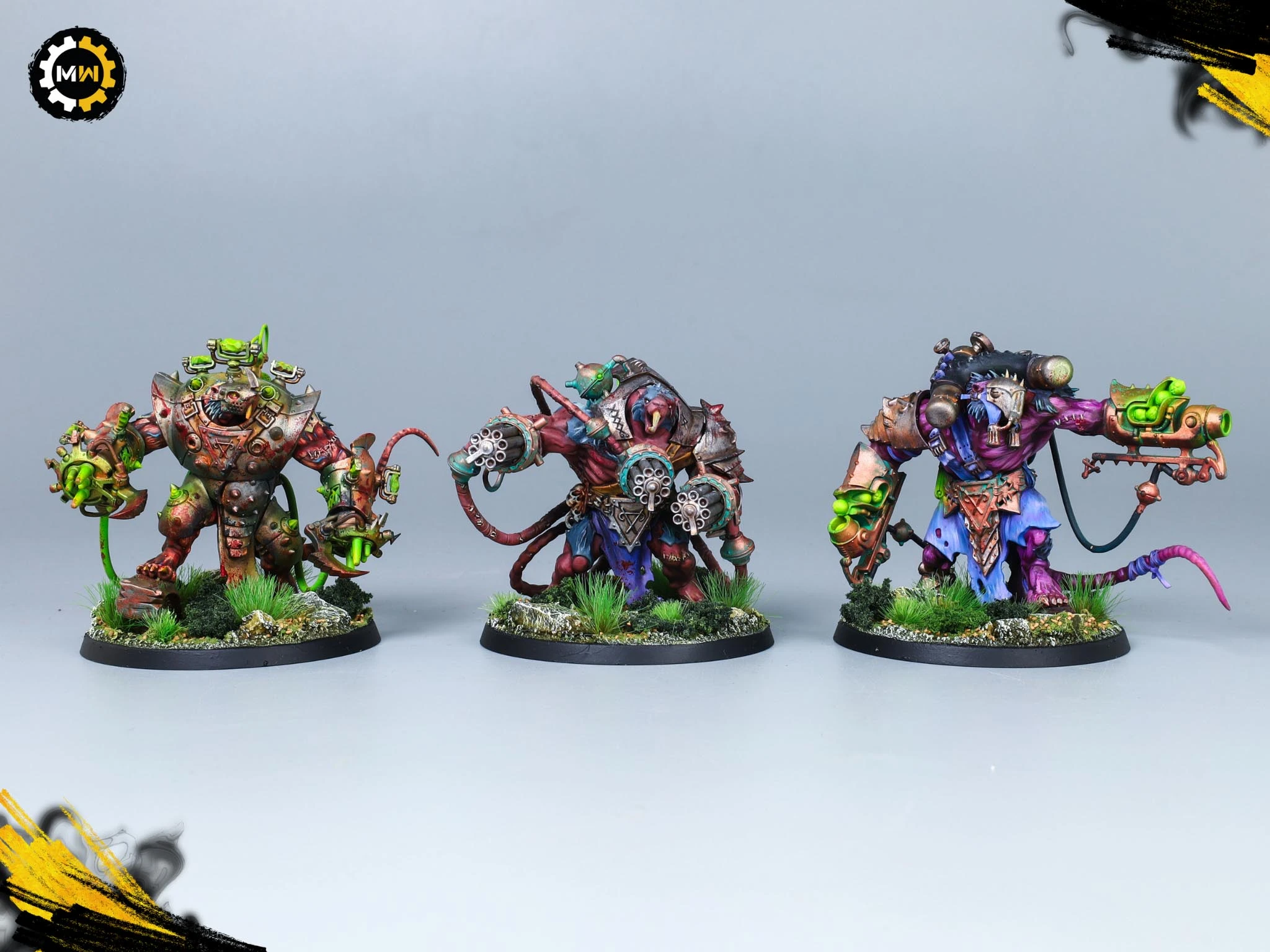 Colorful Skaven Commission Showcase