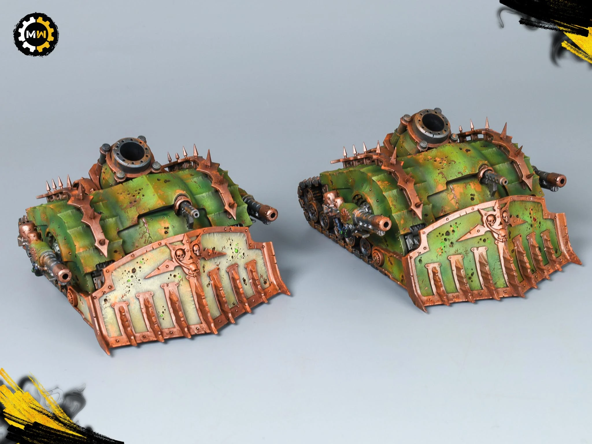 Custom Death Guard Army - 30/40k Scheme