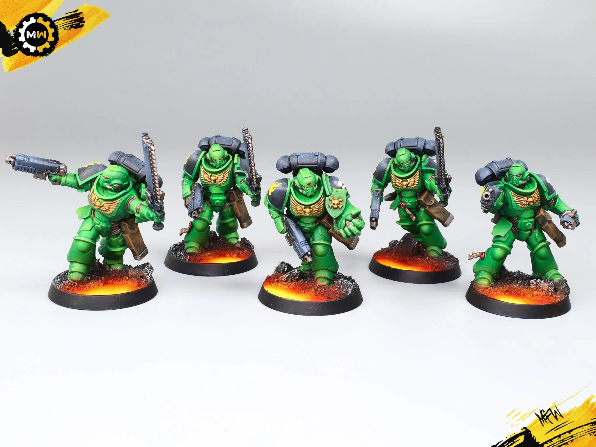 Painted Salamanders Combat Patrol
