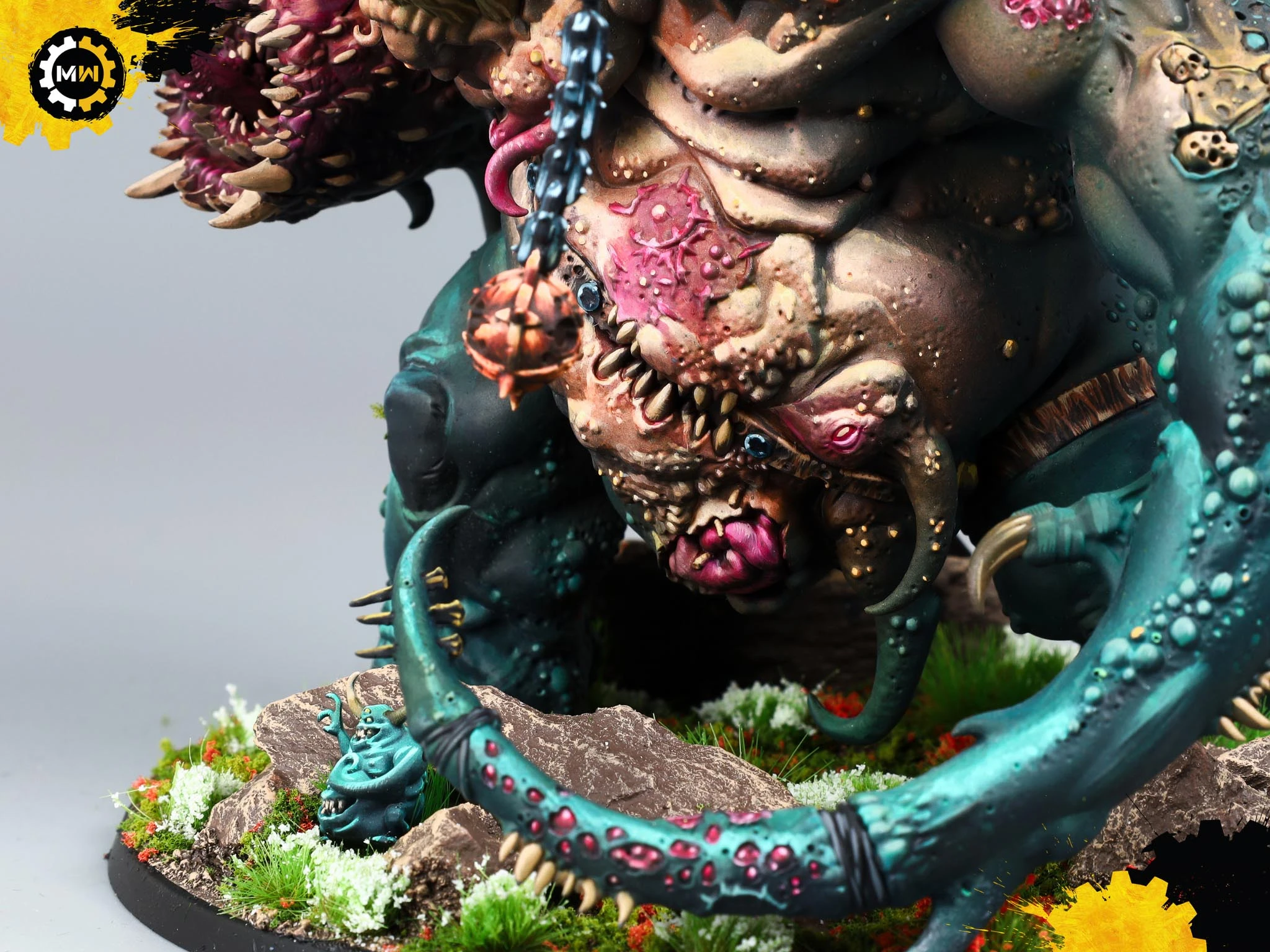 Display Level Maggotkin of Nurgle Showcase