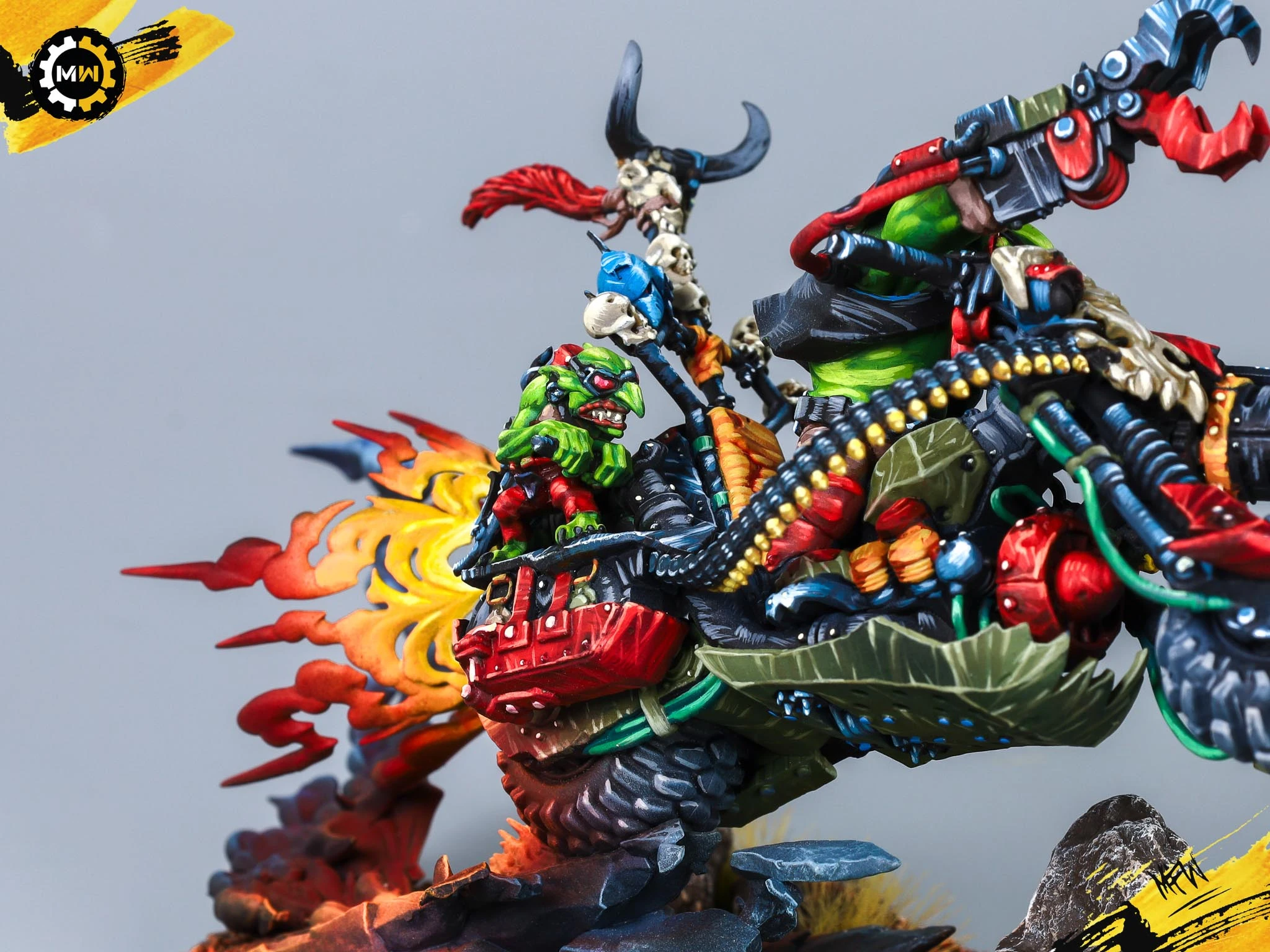 Wazdakka Gutsmek Ork Warboss