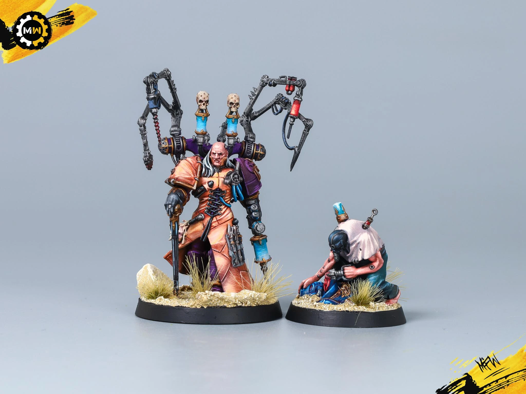 243-Model Magenta Word Bearers Army