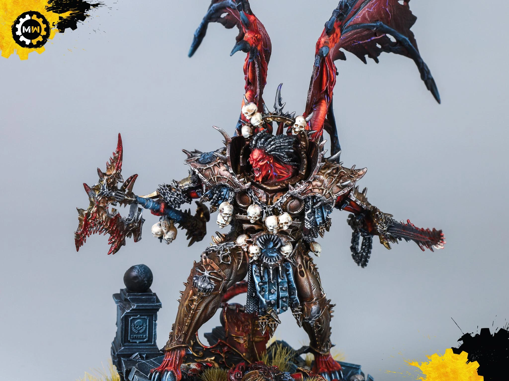 Angron Transfigured - Painted Horus Heresy Miniature