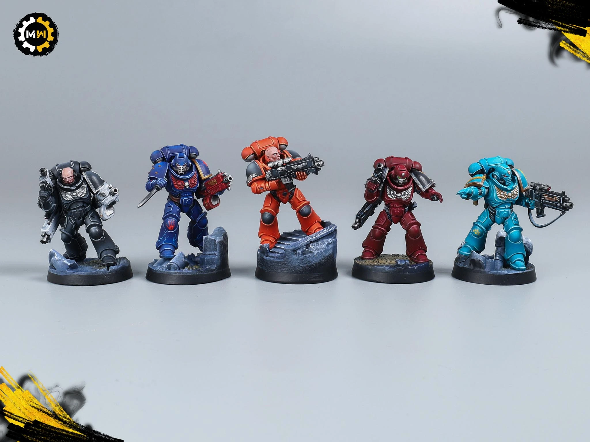 Every Space Marine Legion Painted