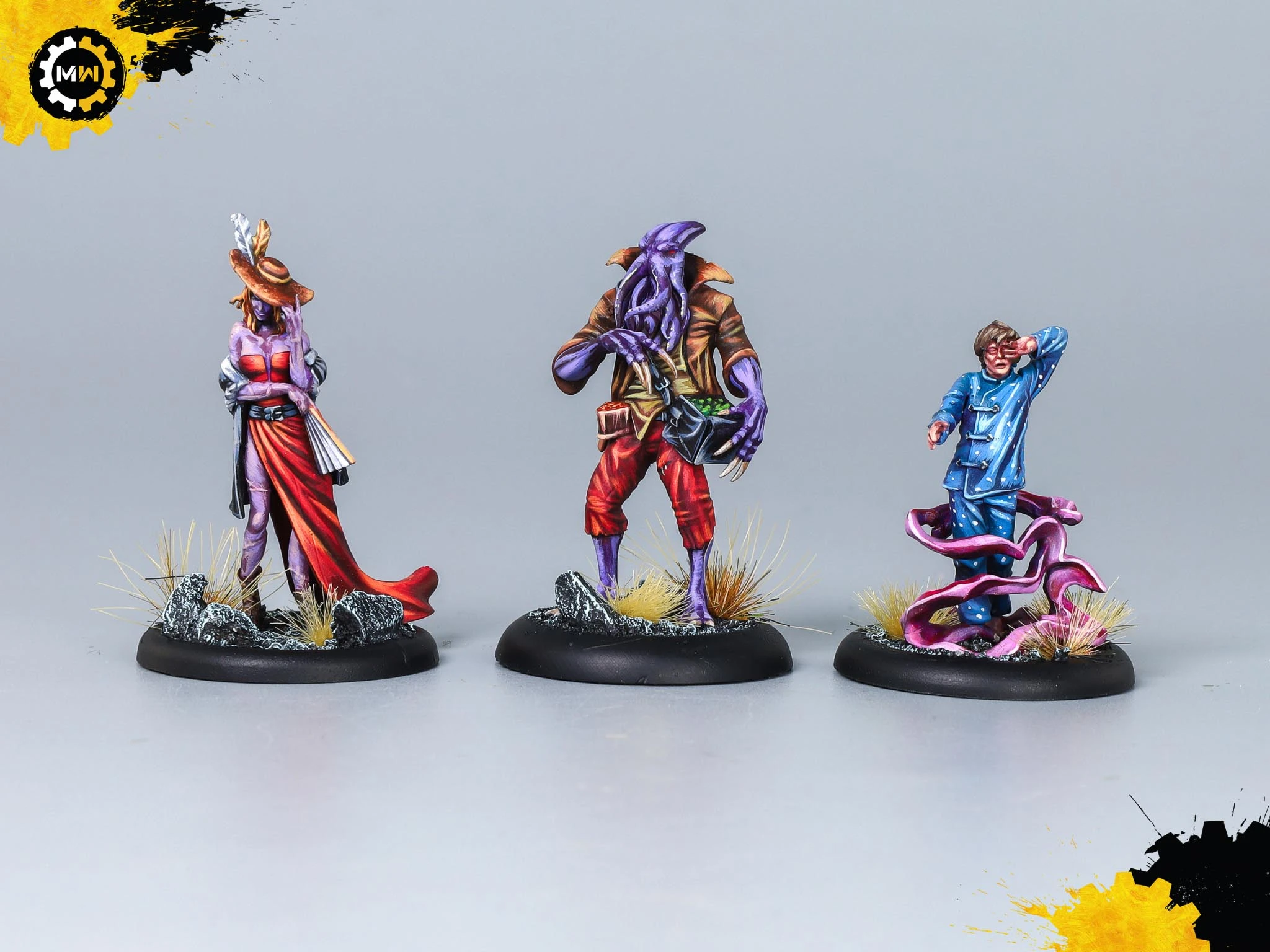 Malifaux The Dreamer Crew - Display Level Showcase