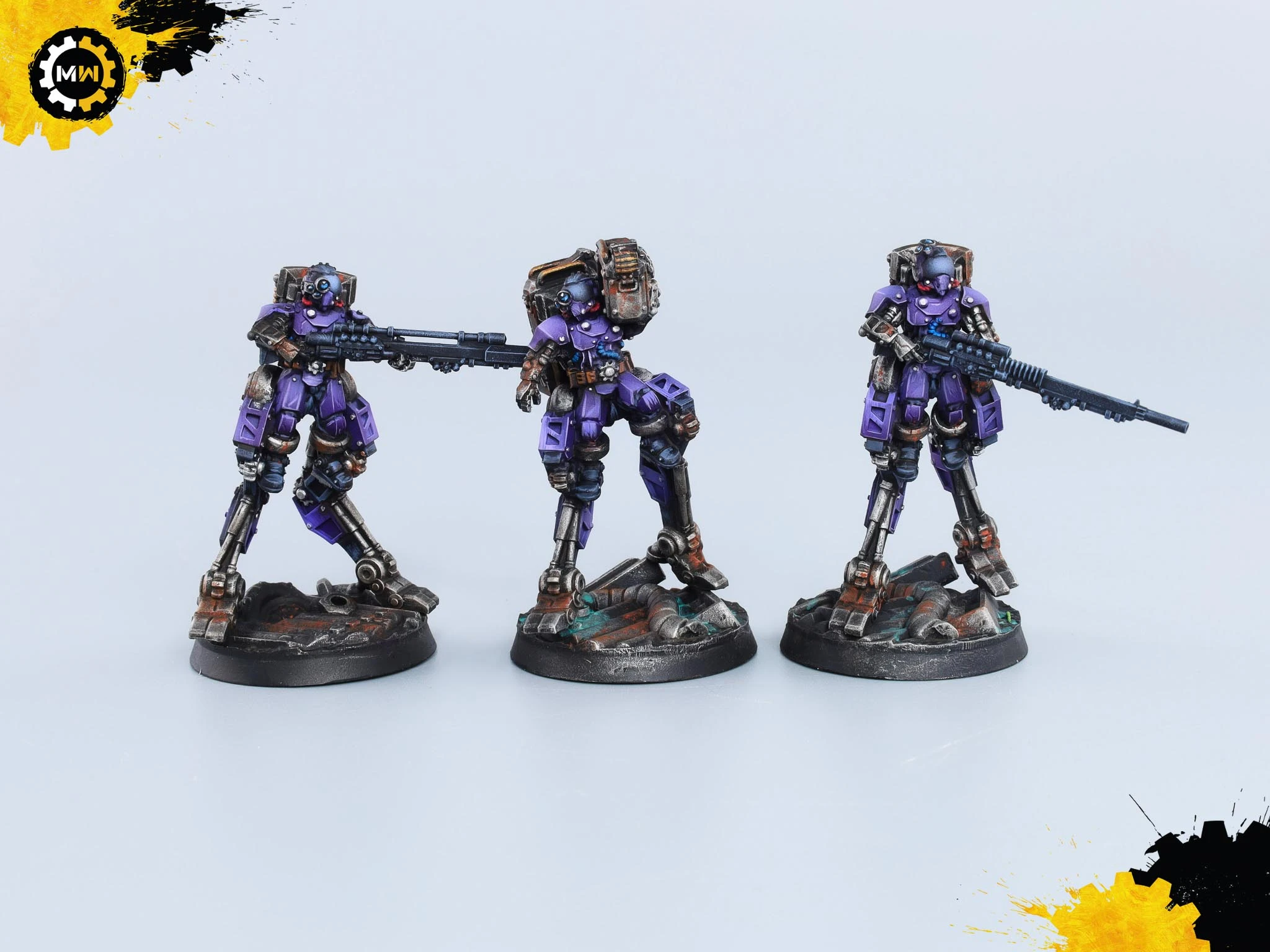 Dark Mechanicum Custom Miniatures Army