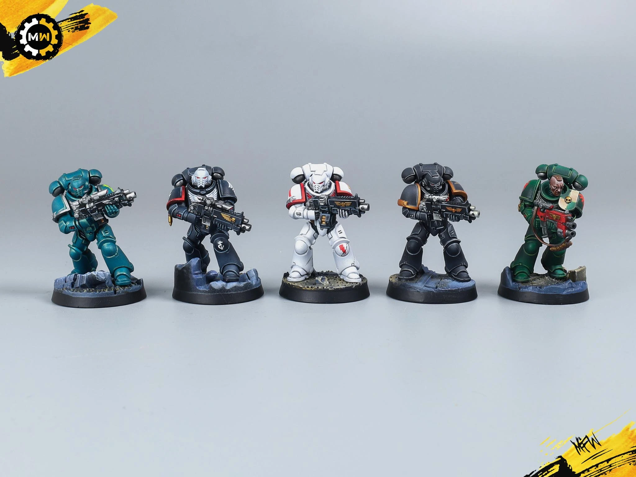 Every Space Marine Legion Painted