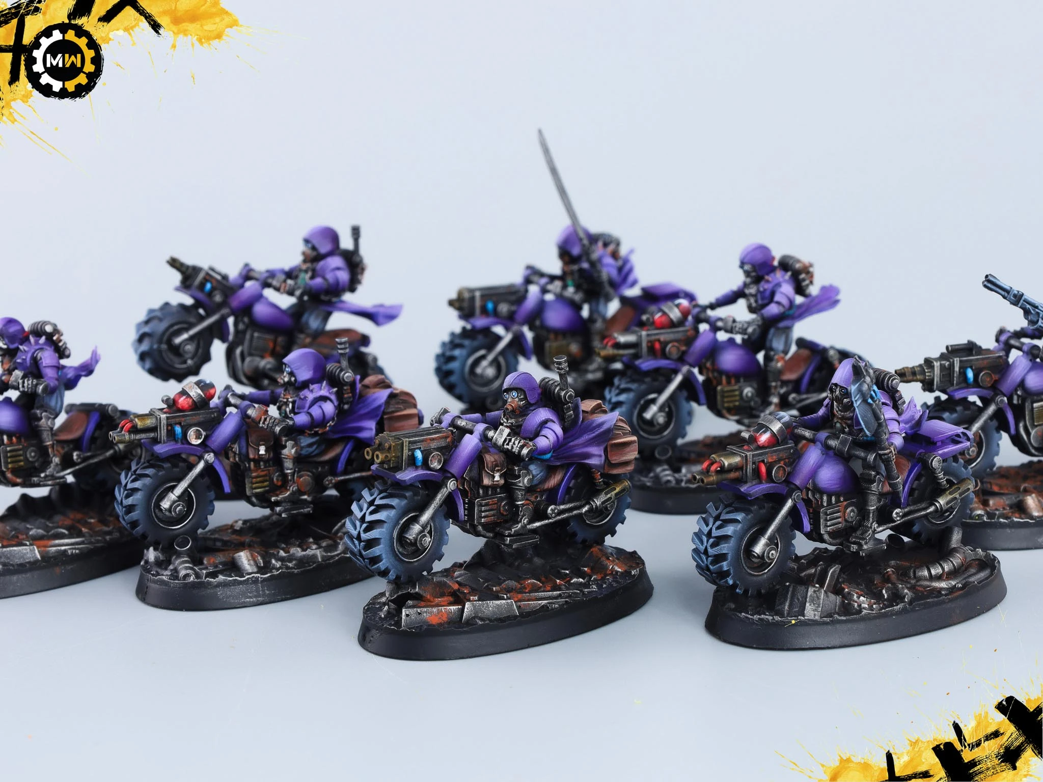 Dark Mechanicum Custom Miniatures Army