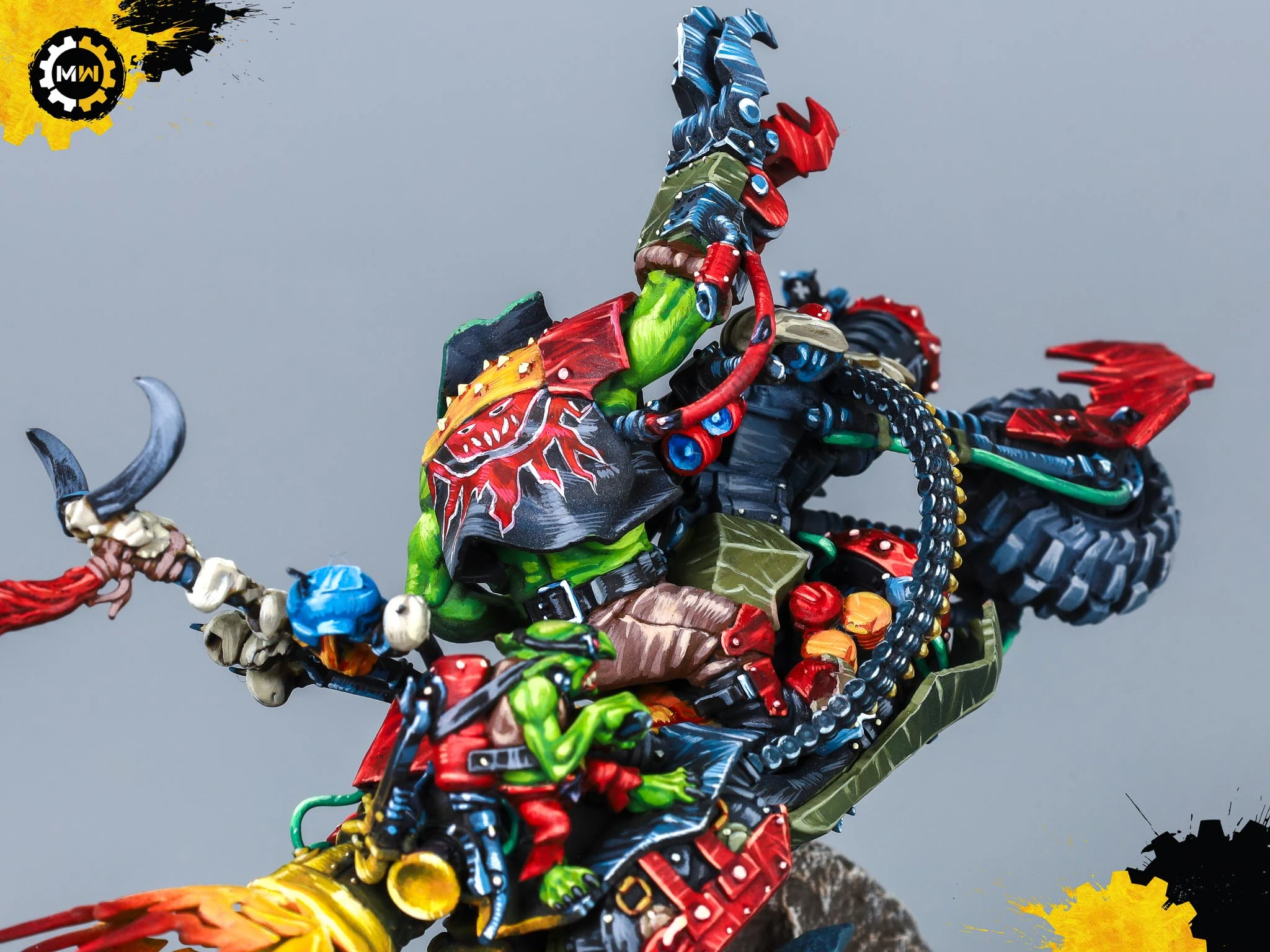 Wazdakka Gutsmek Ork Warboss