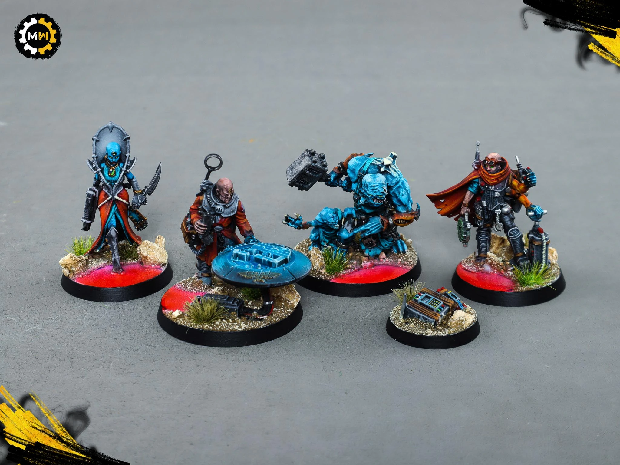Painted Genestealer Cults Army