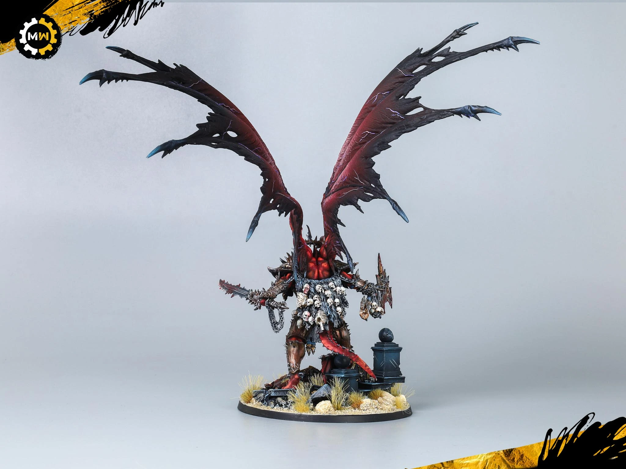 Angron Transfigured - Painted Horus Heresy Miniature