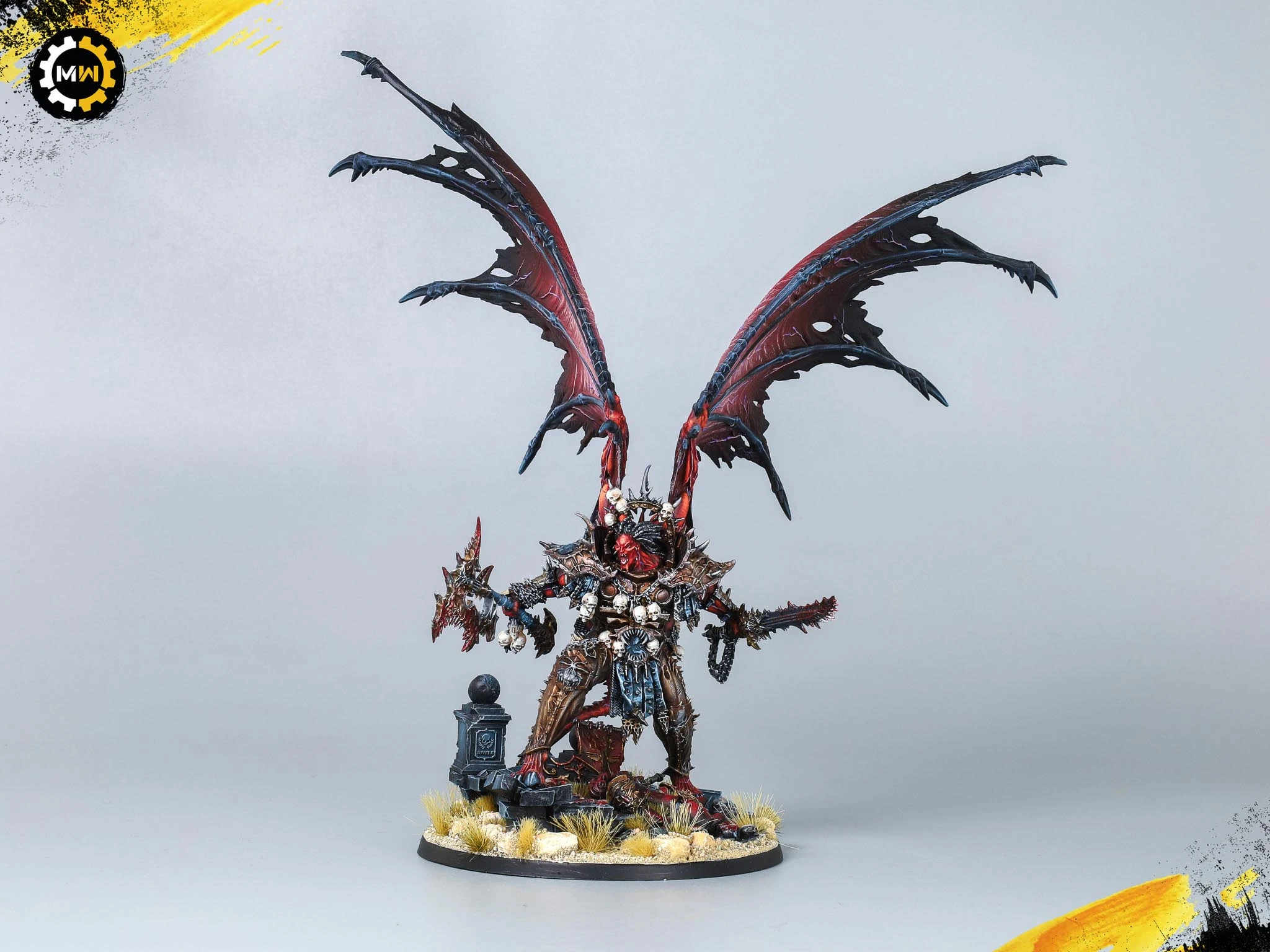 Angron Transfigured - Painted Horus Heresy Miniature