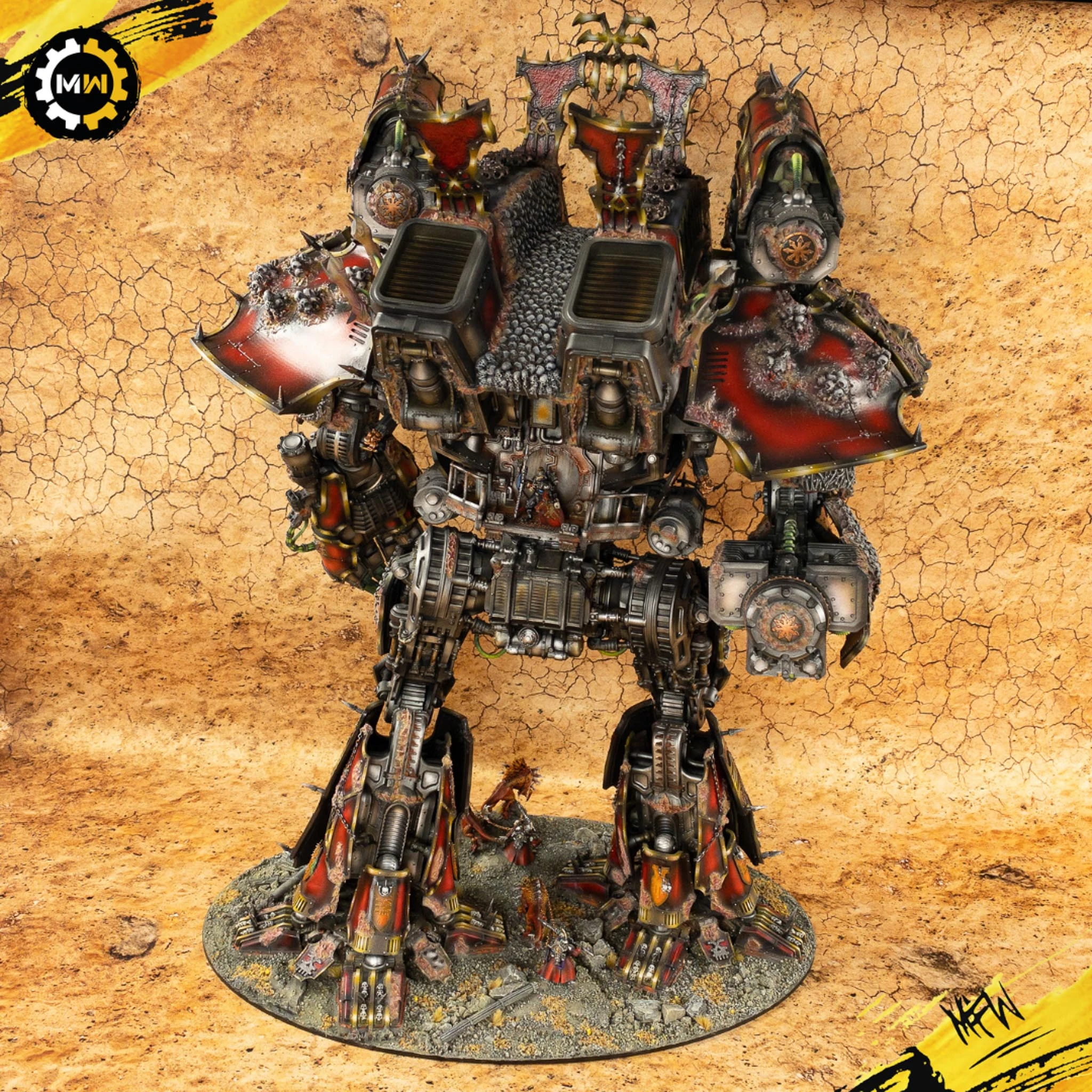 Custom Khorne Warlord Titan