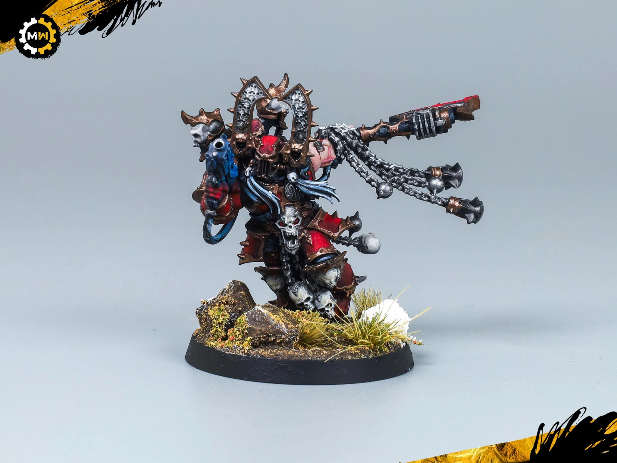 Khorne Army on Snow Bases