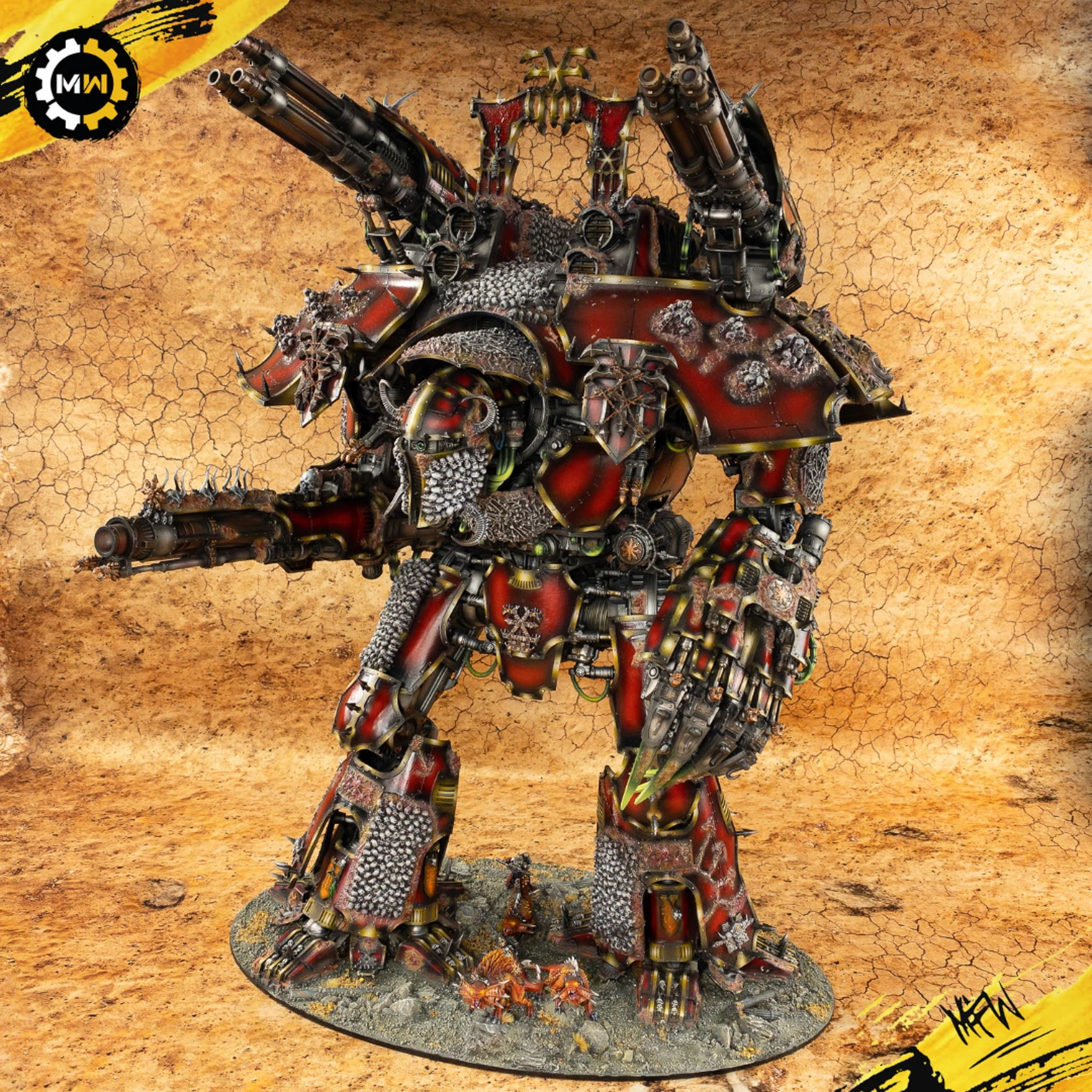 Custom Khorne Warlord Titan