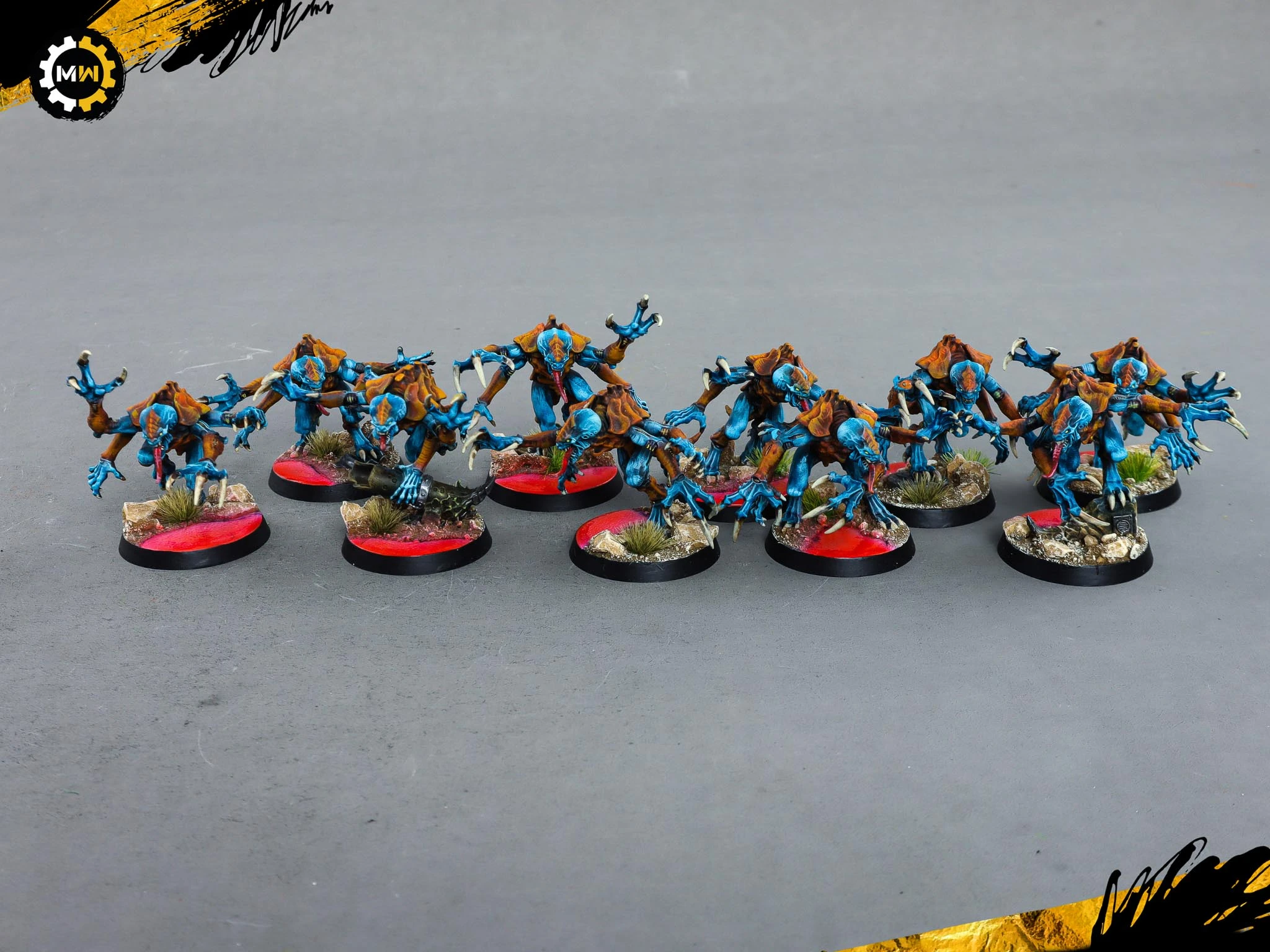 Painted Genestealer Cults Army