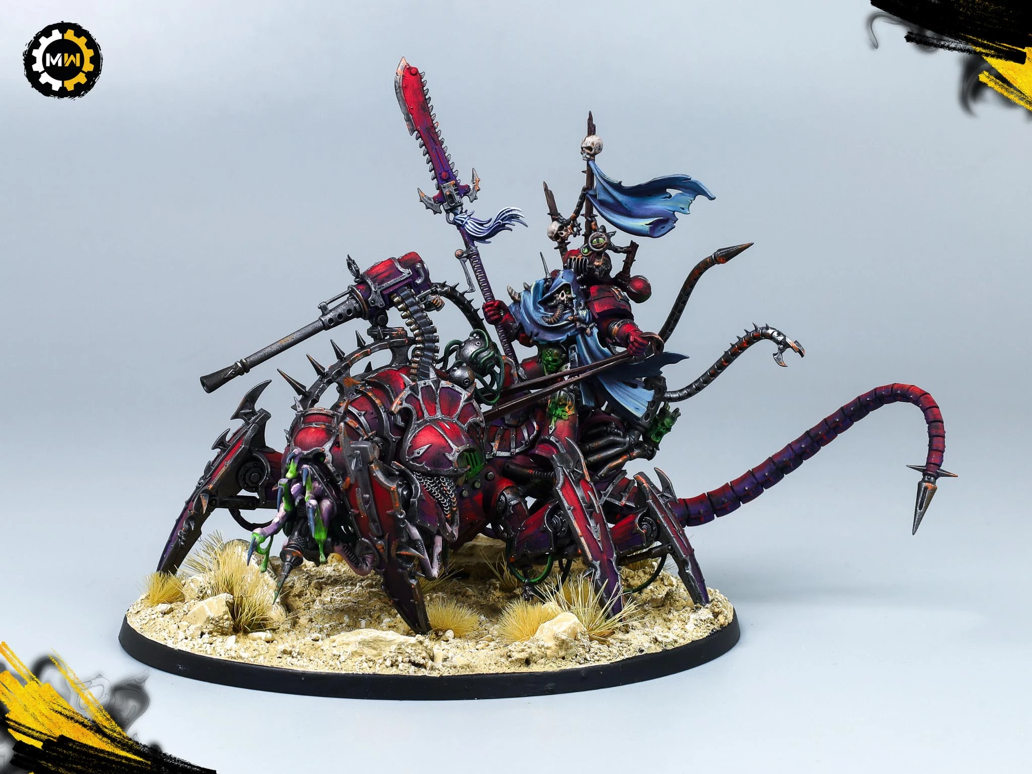 243-Model Magenta Word Bearers Army
