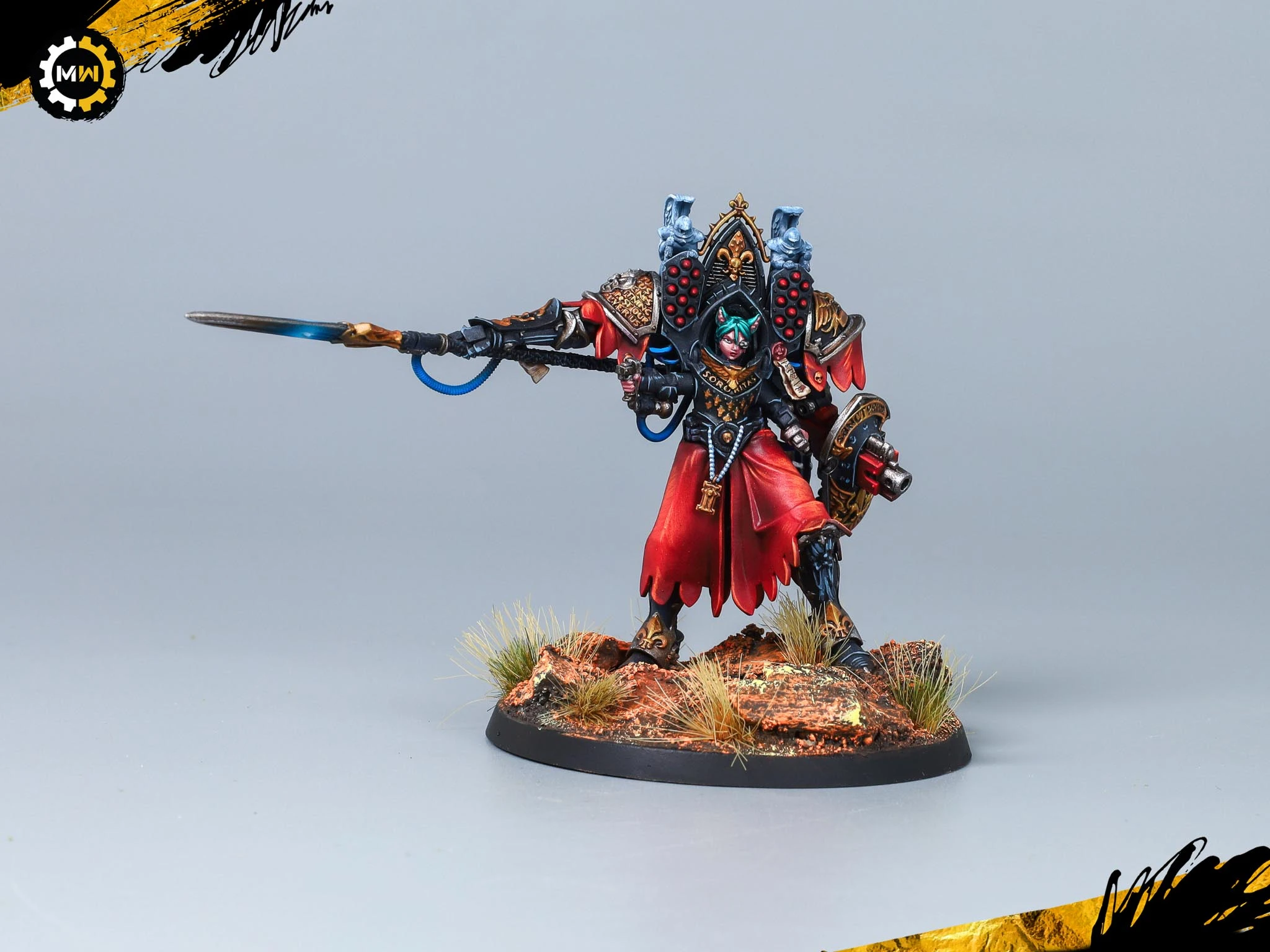 Custom Felinid Sisters of Battle