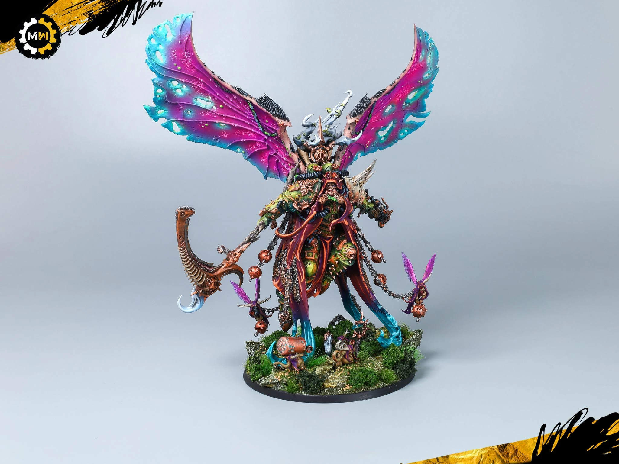 Custom Death Guard Army - 30/40k Scheme