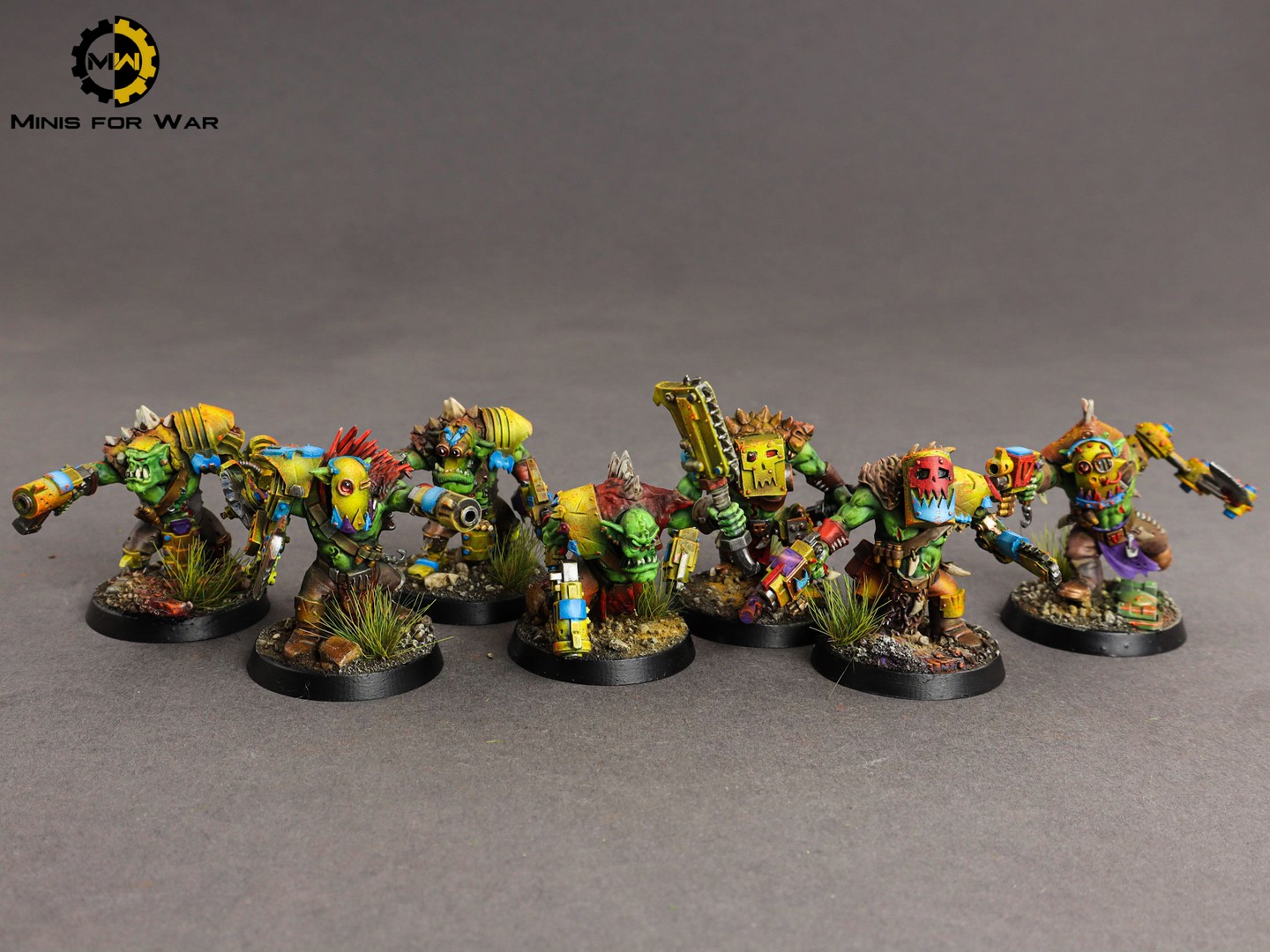 馬*派様 Warhammer 40,000 Orks 40k - Orks Reinforcements - Minis For War Painting Studio
