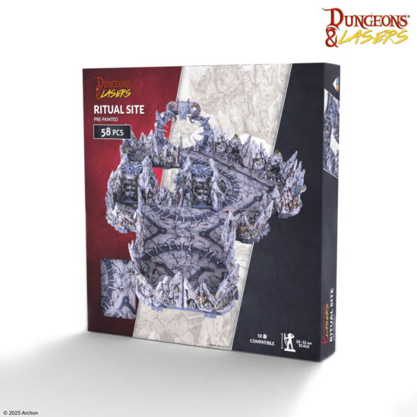 Ritual Site PrismaCast™ - Pre-painted 3D Terrain Set