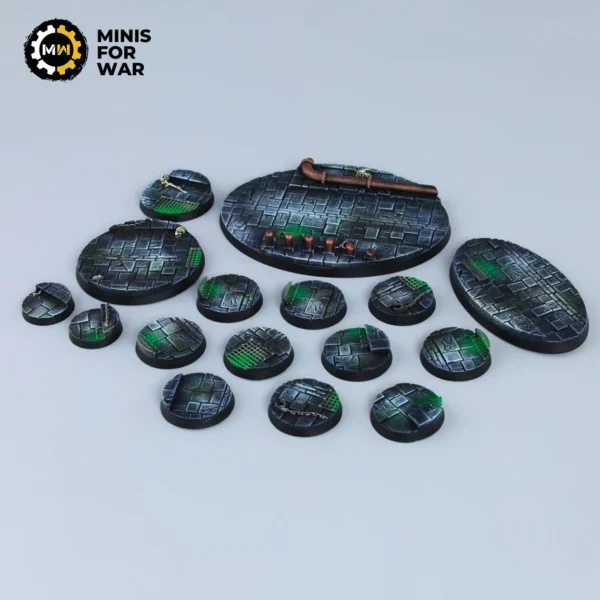 Dungeon - Battle-Ready Painted Bases (round)