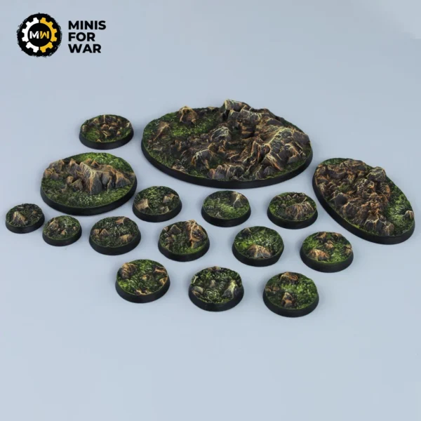 Highlands - Battle-Ready Painted Bases (round)