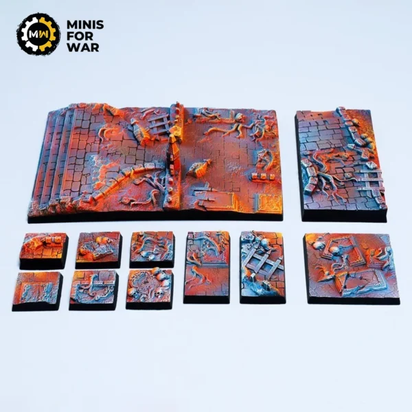 Vampiric Ascension - Battle-Ready Painted Bases (Square)
