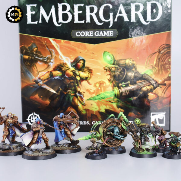 Underworlds Embergard Core Game – Painted Miniatures Set (Age of Sigmar / Warhammer Underworlds)