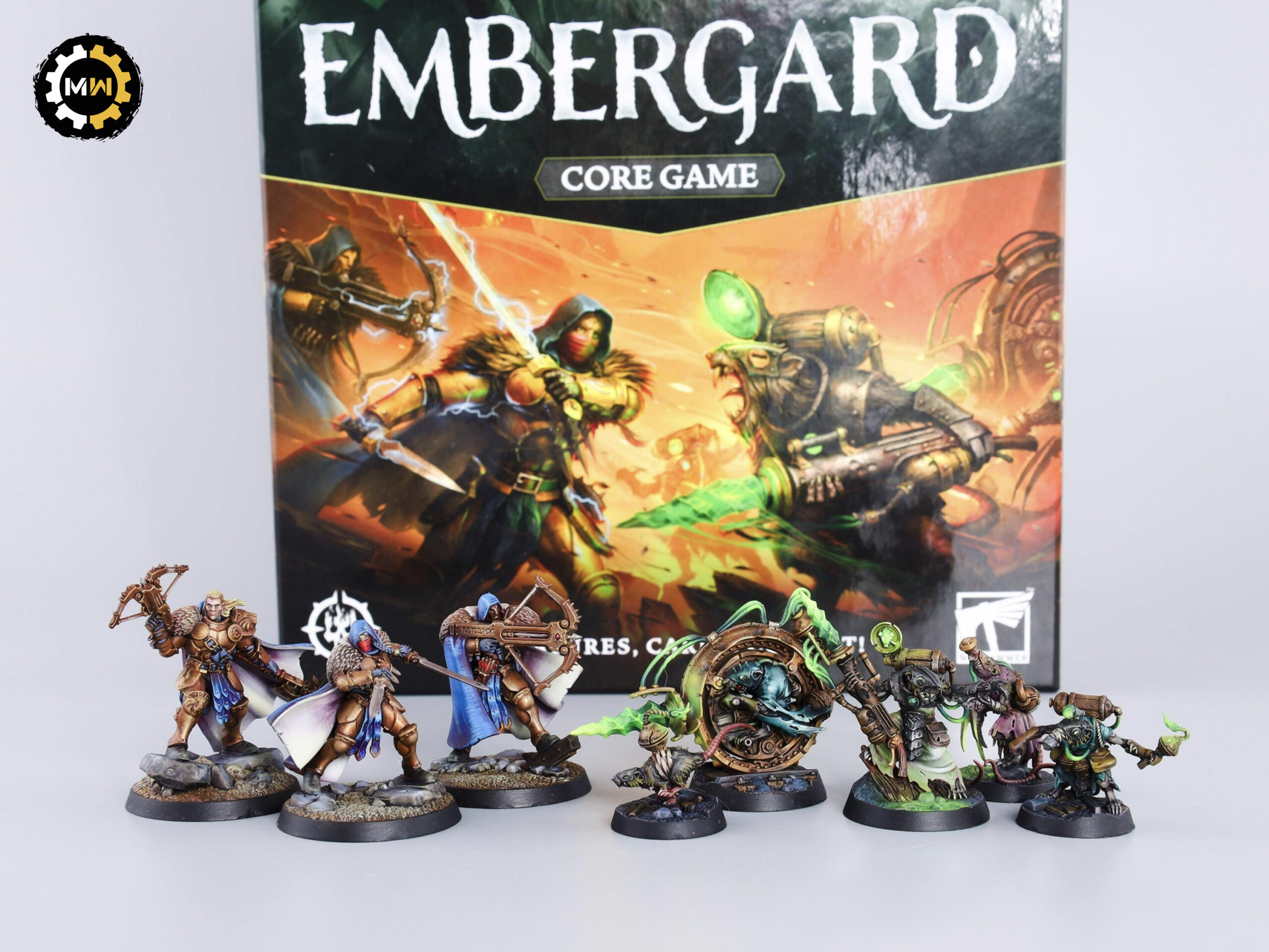 Underworlds Embergard Painted Miniatures - Ready to Play